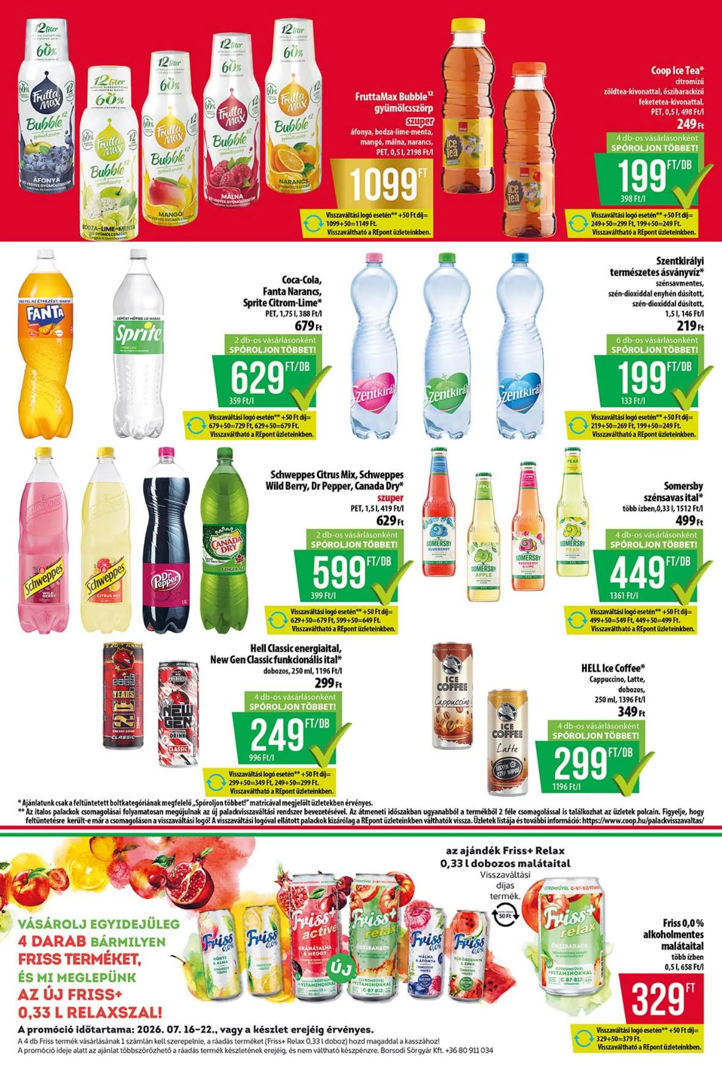 Coop akciós újság Tisza 07.16–07.22 – 9. oldal