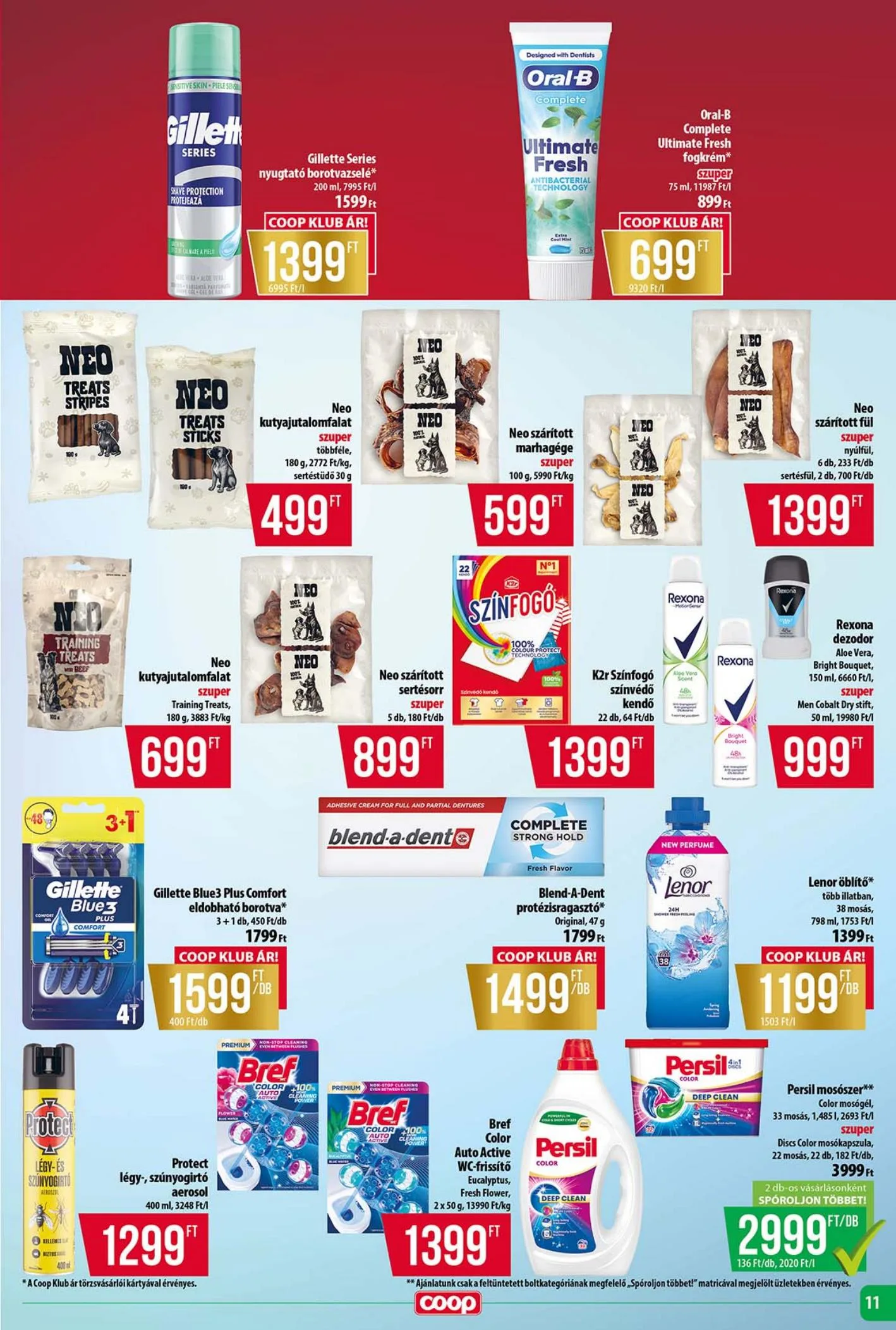 Coop akciós újság Tisza 08.13–08.19 – 11. oldal