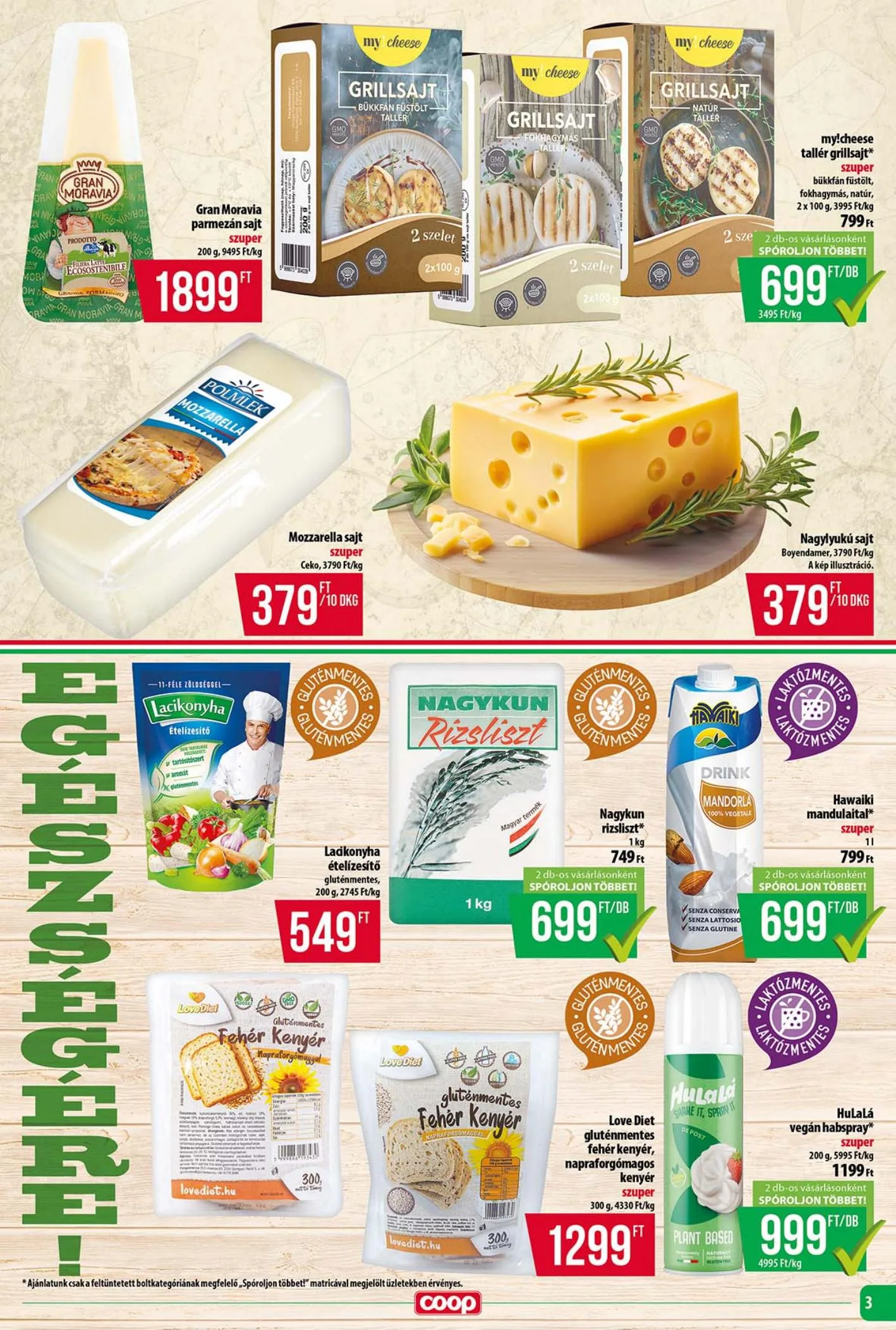 Coop akciós újság Tisza 08.13–08.19 – 3. oldal