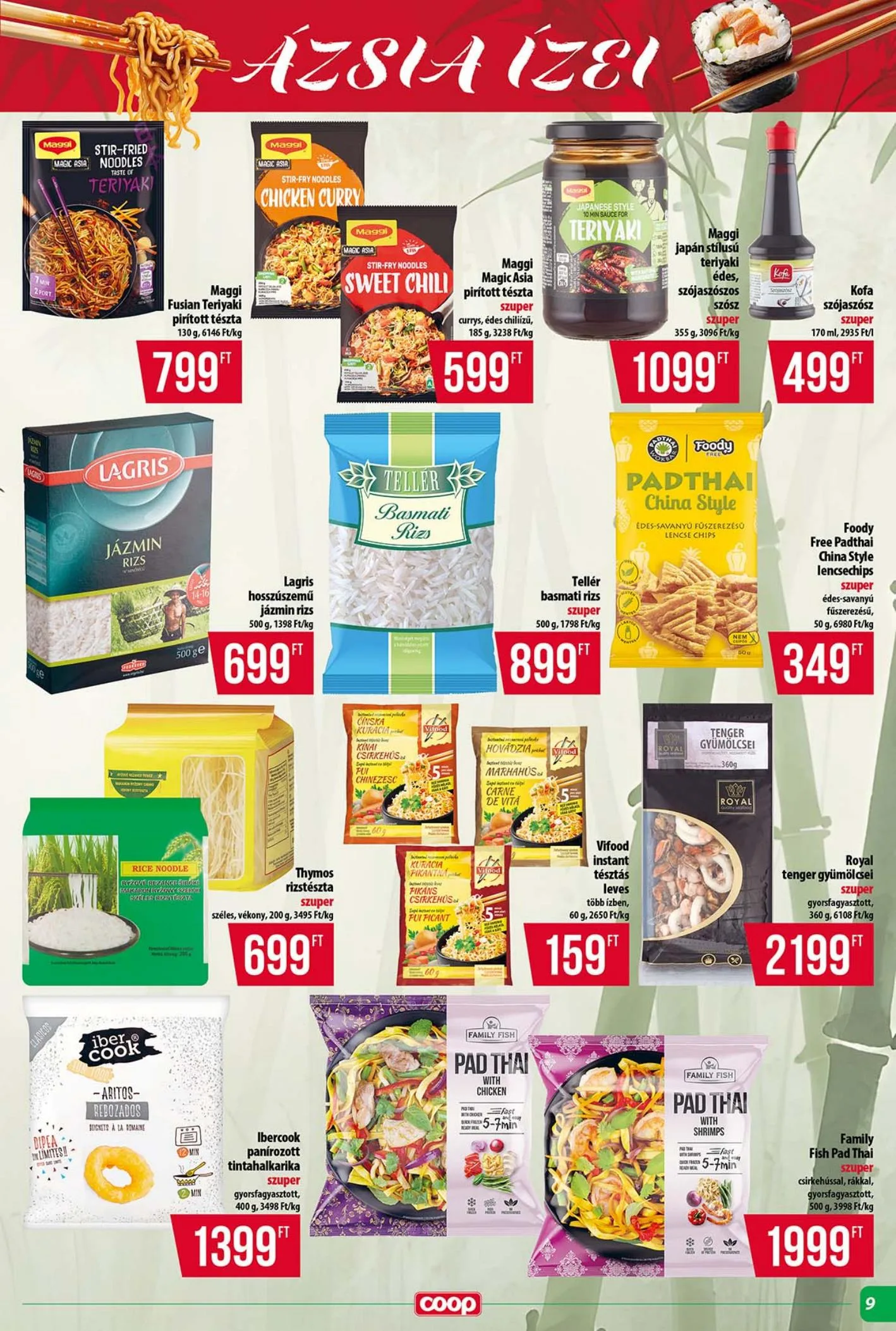 Coop akciós újság Tisza 08.13–08.19 – 9. oldal