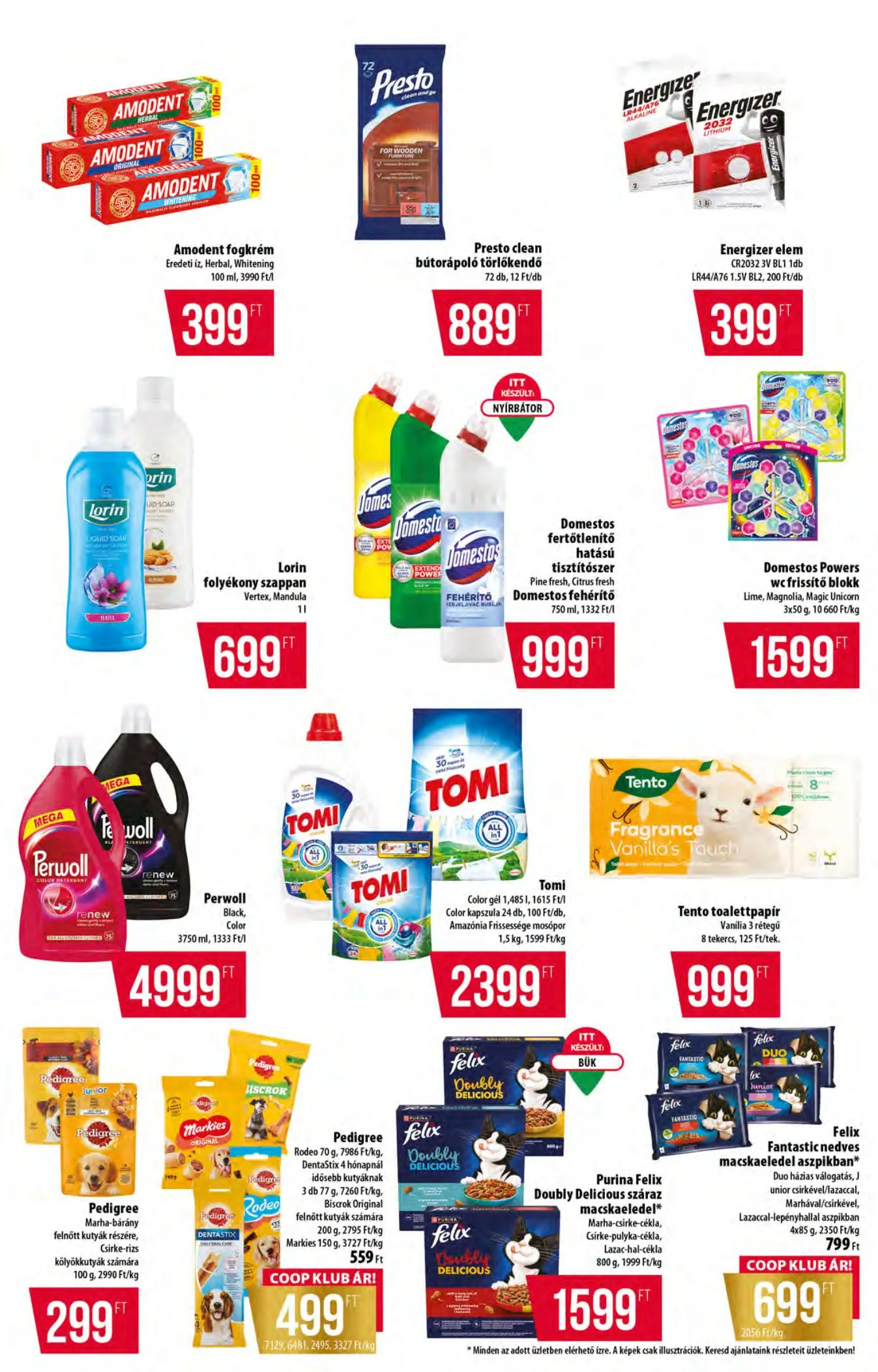 Coop akciós újság Tisza 09.10–09.16 – 15. oldal