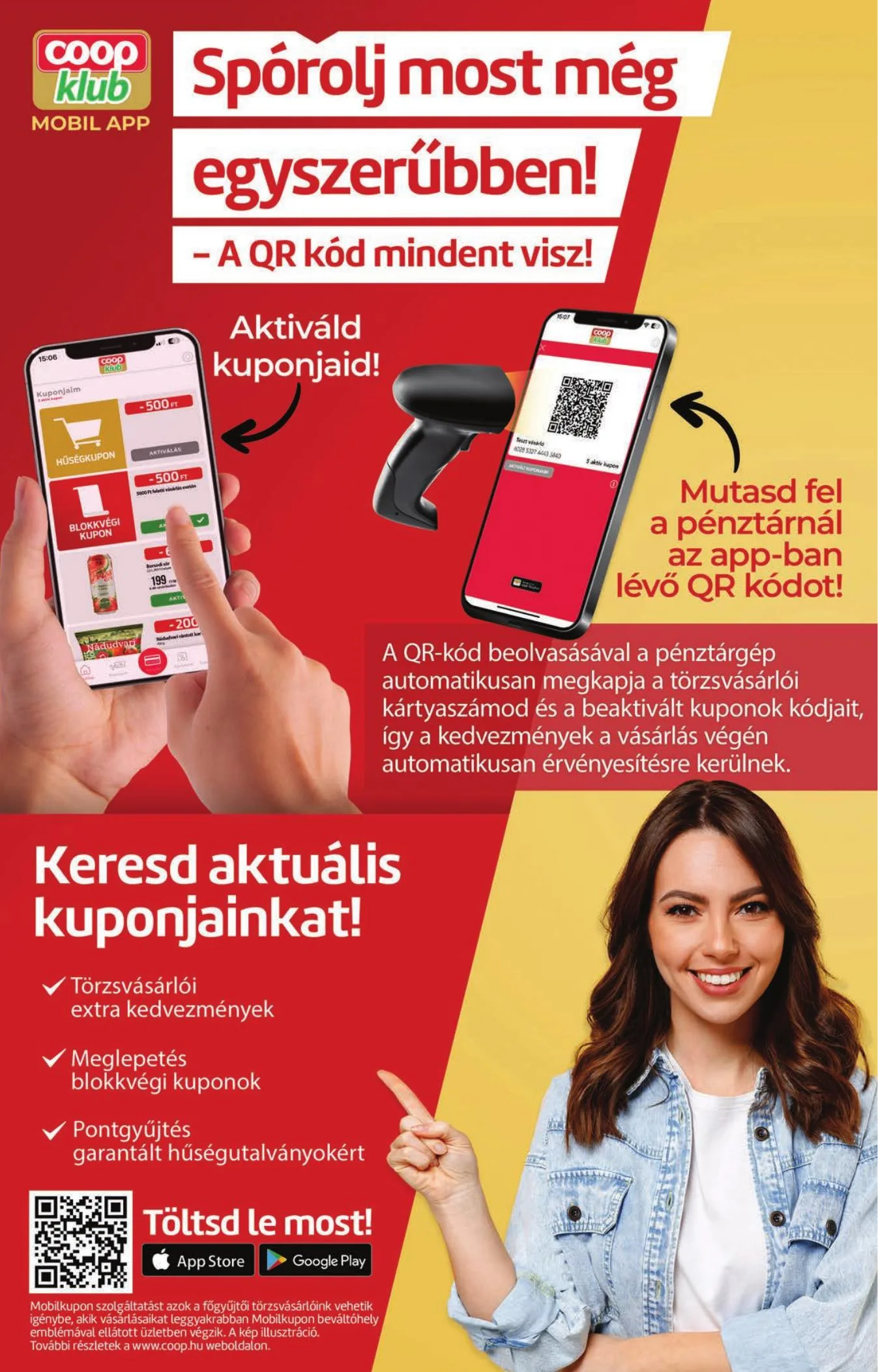 Coop akciós újság Tisza 10.01–10.07 – 3. oldal