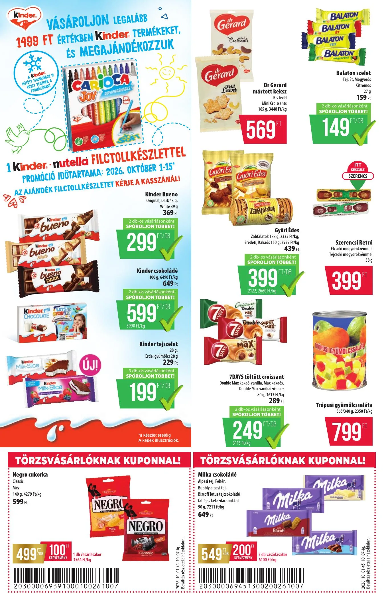 Coop akciós újság Tisza 10.01–10.07 – 8. oldal