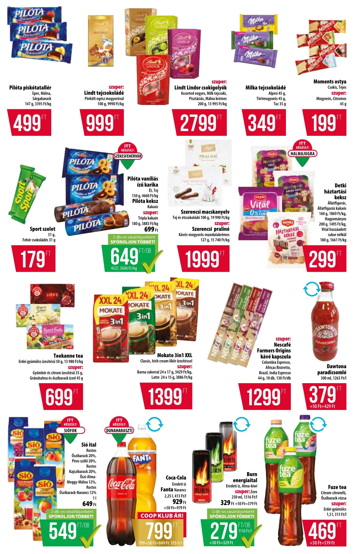 Coop akciós újság Tisza 10.08–10.14 – 17. oldal