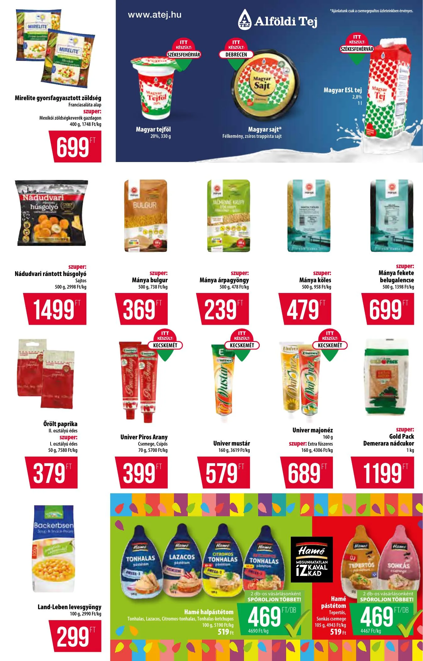 Coop akciós újság Tisza 10.08–10.14 – 4. oldal