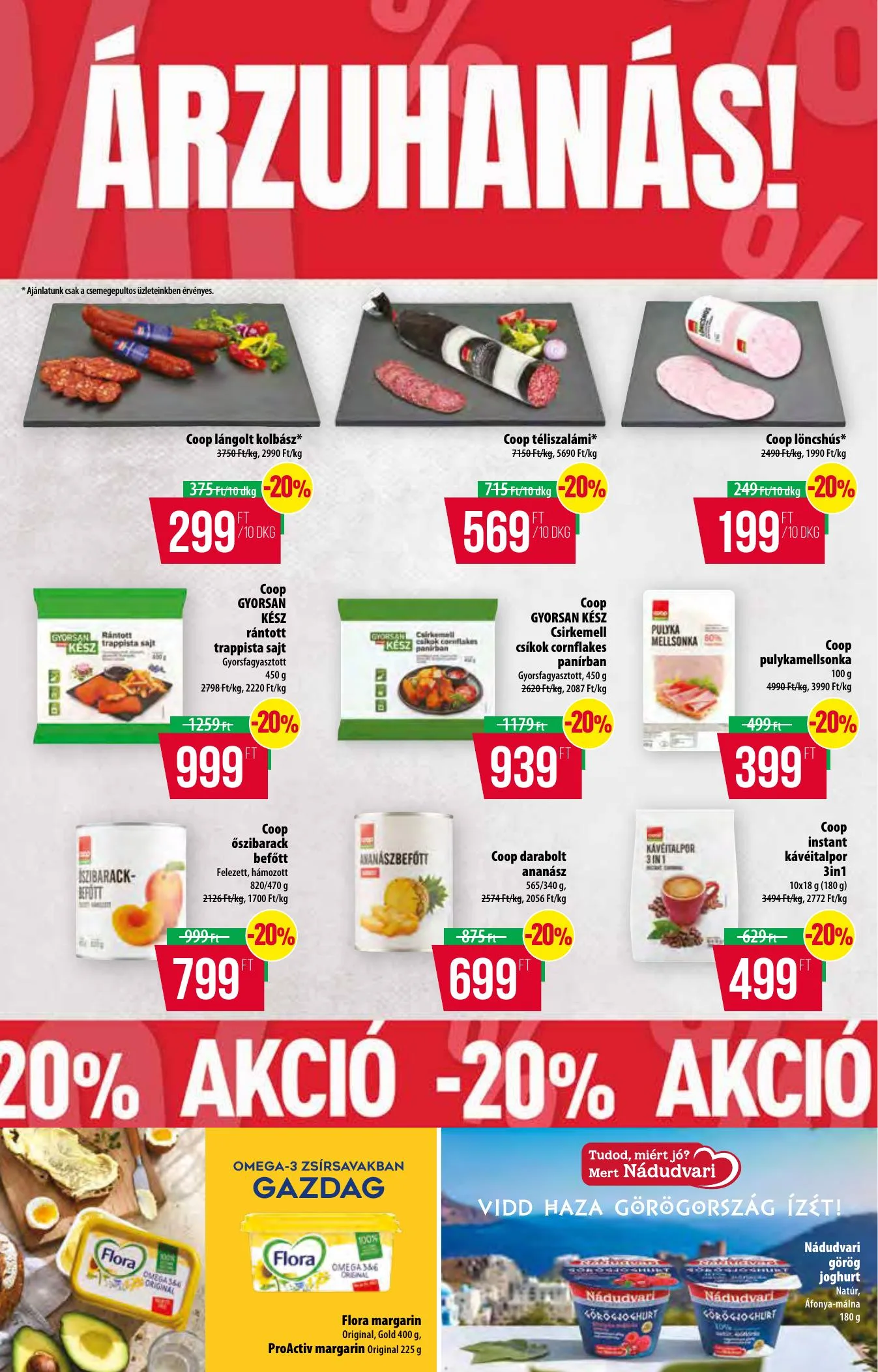 Coop akciós újság Tisza 10.08–10.14 – 6. oldal