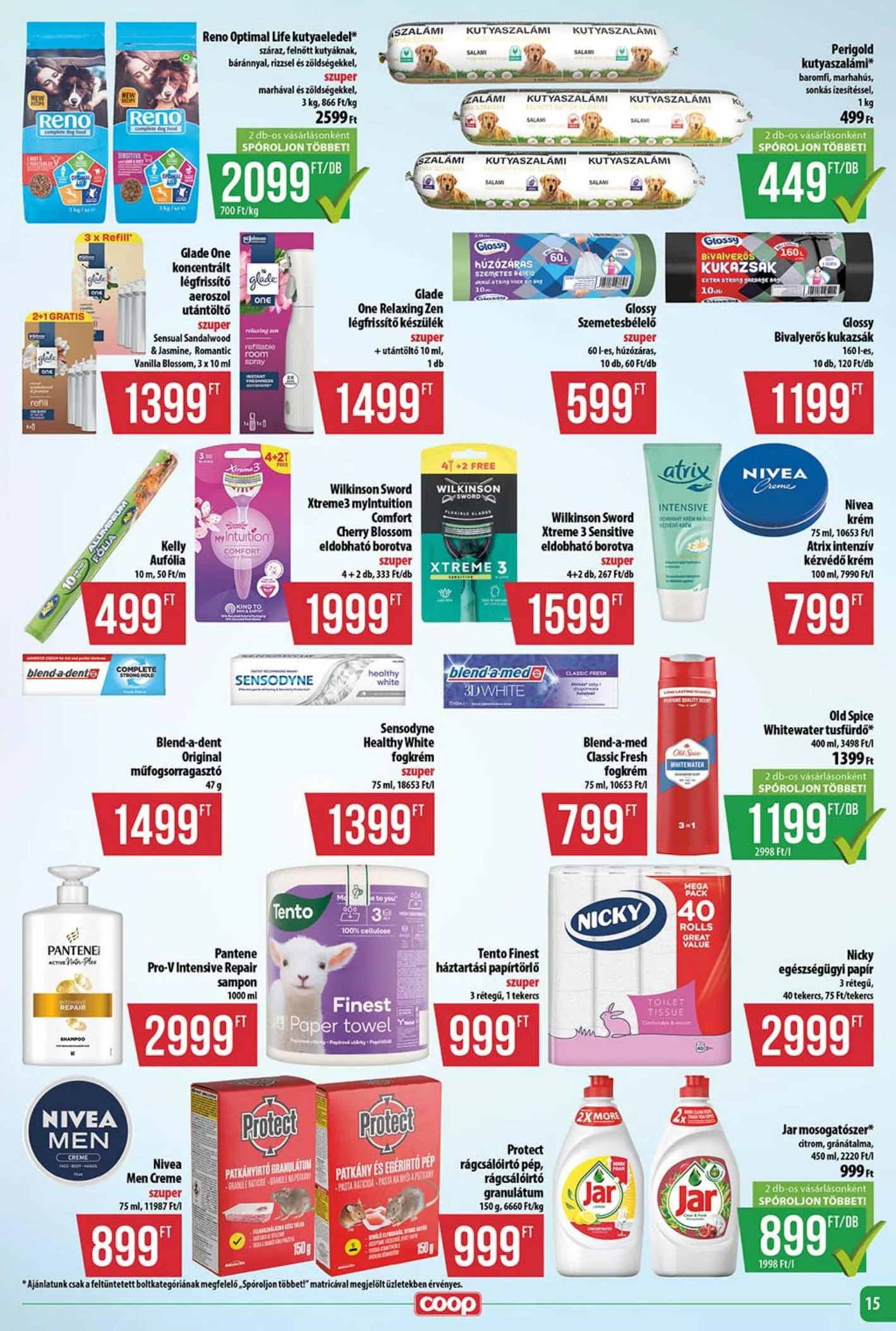 Coop akciós újság Tisza 10.15–10.21 – 15. oldal