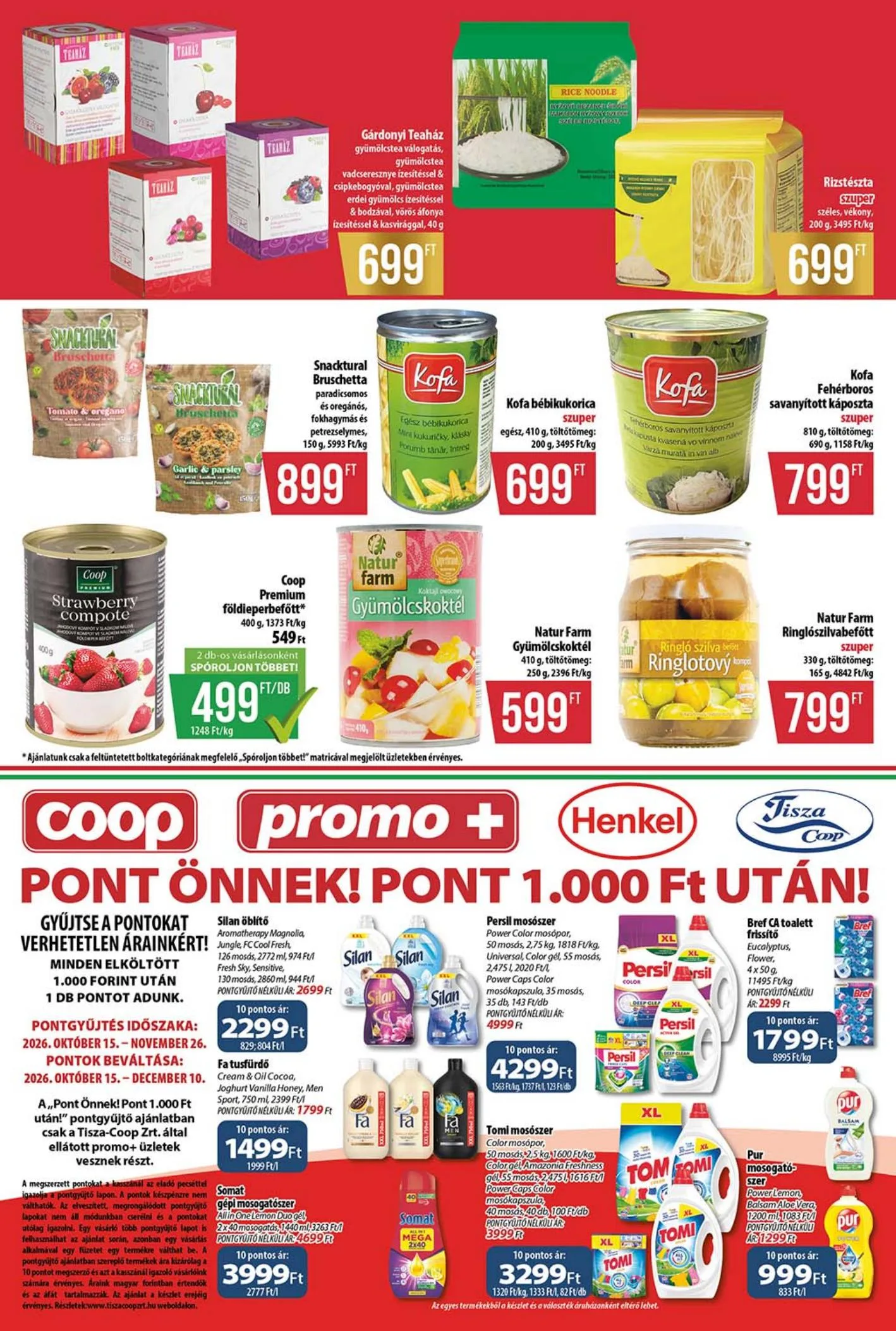 Coop akciós újság Tisza 10.15–10.21 – 7. oldal