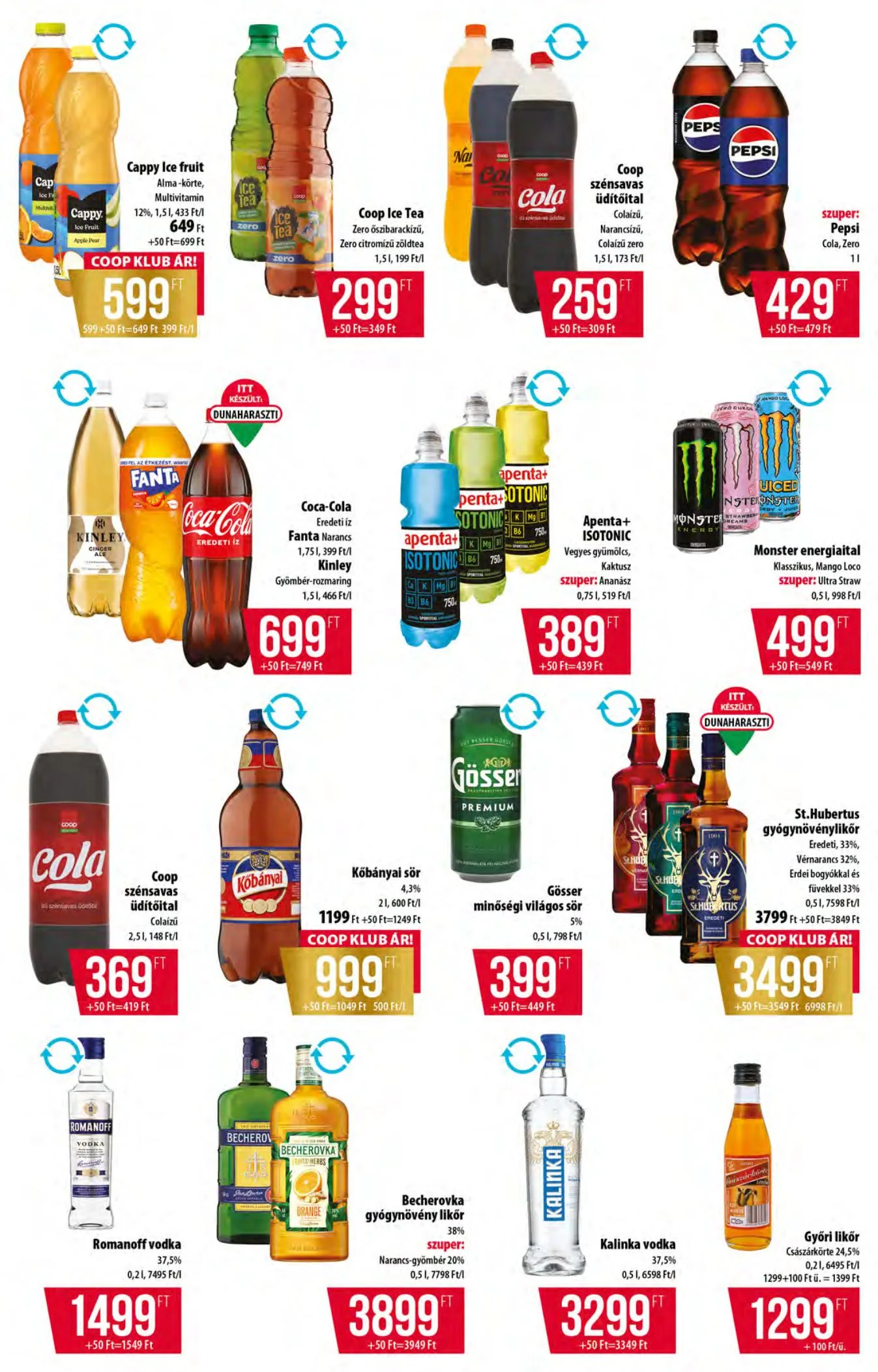 Coop akciós újság Tisza 10.29–11.04 – 10. oldal