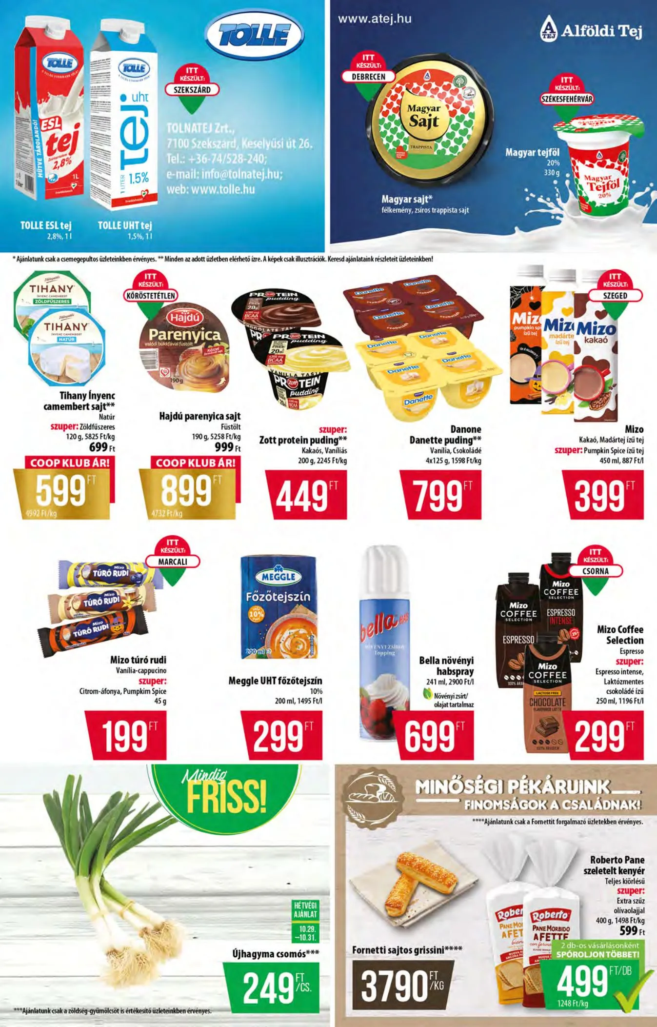 Coop akciós újság Tisza 10.29–11.04 – 4. oldal