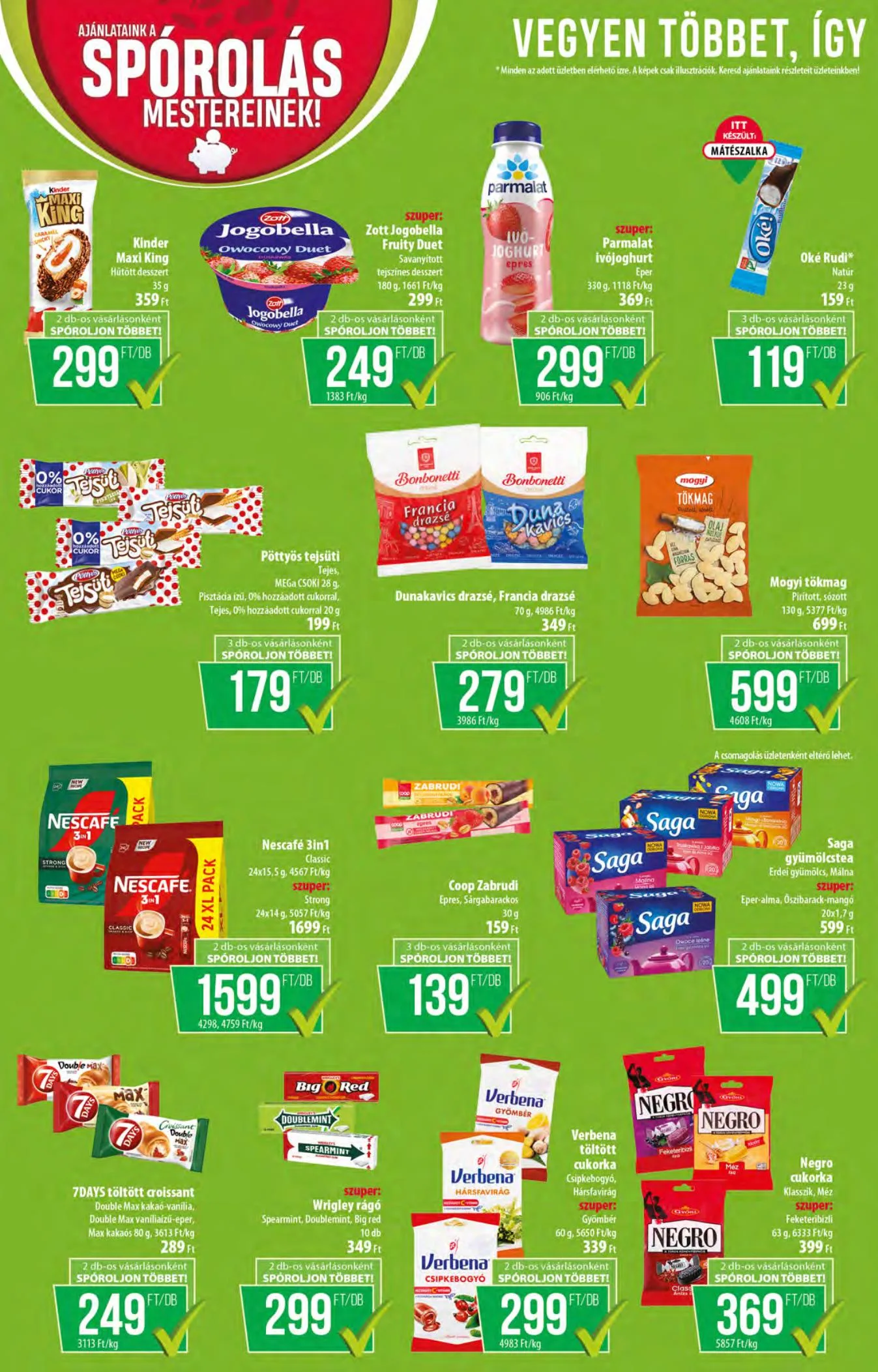 Coop akciós újság Tisza 10.29–11.04 – 6. oldal