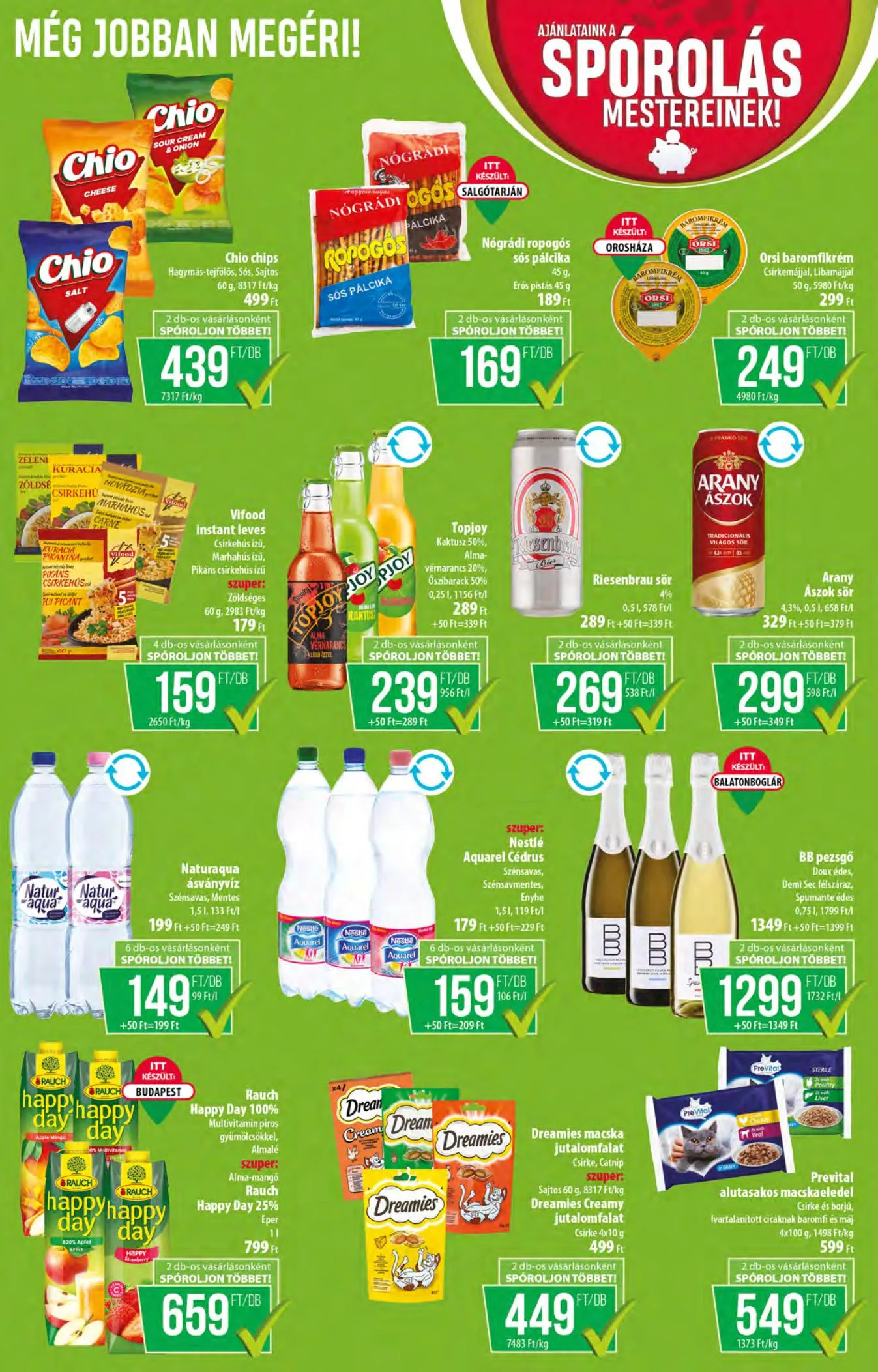 Coop akciós újság Tisza 10.29–11.04 – 7. oldal