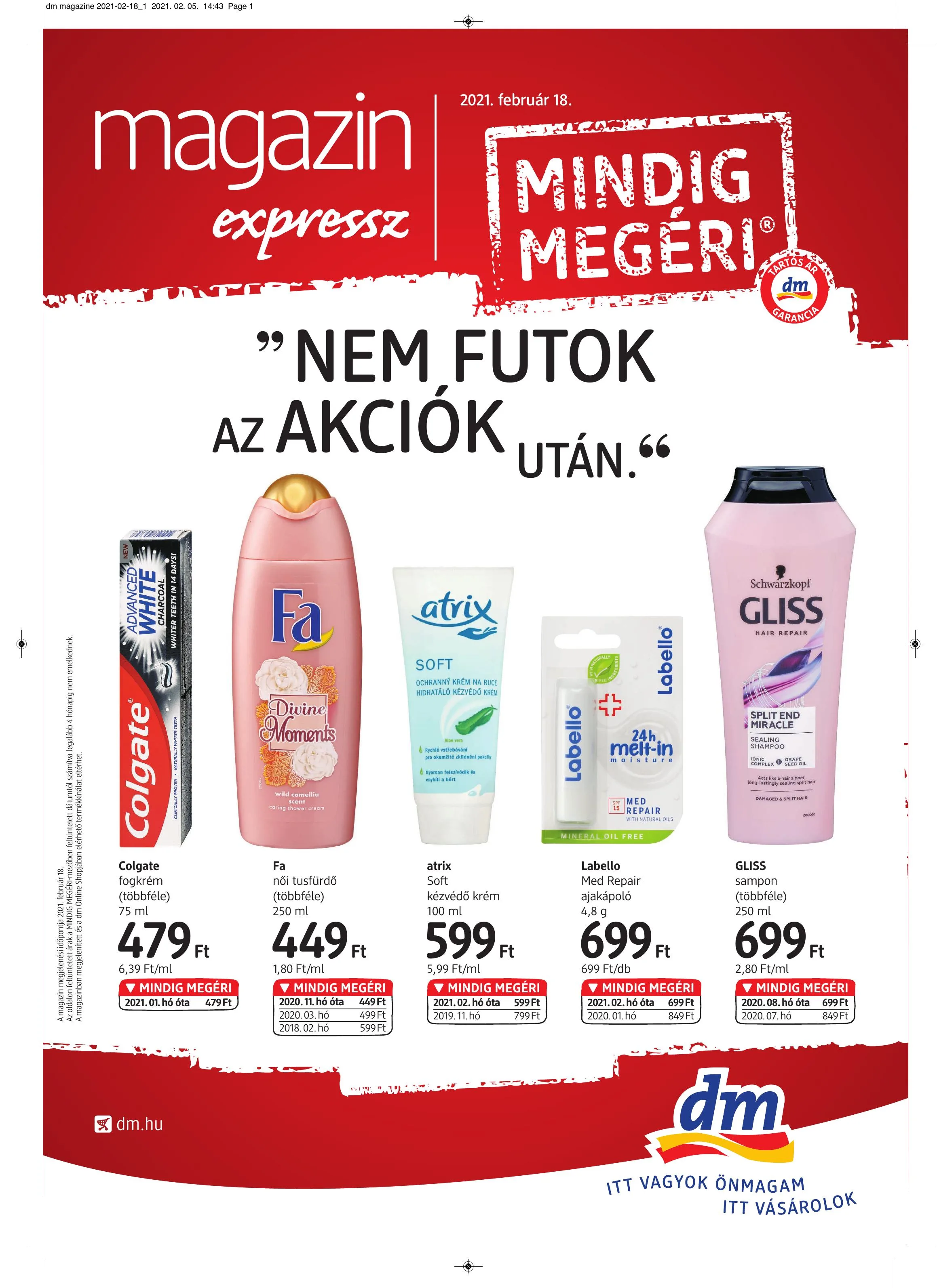 dm akciós újság 02.18–03.03