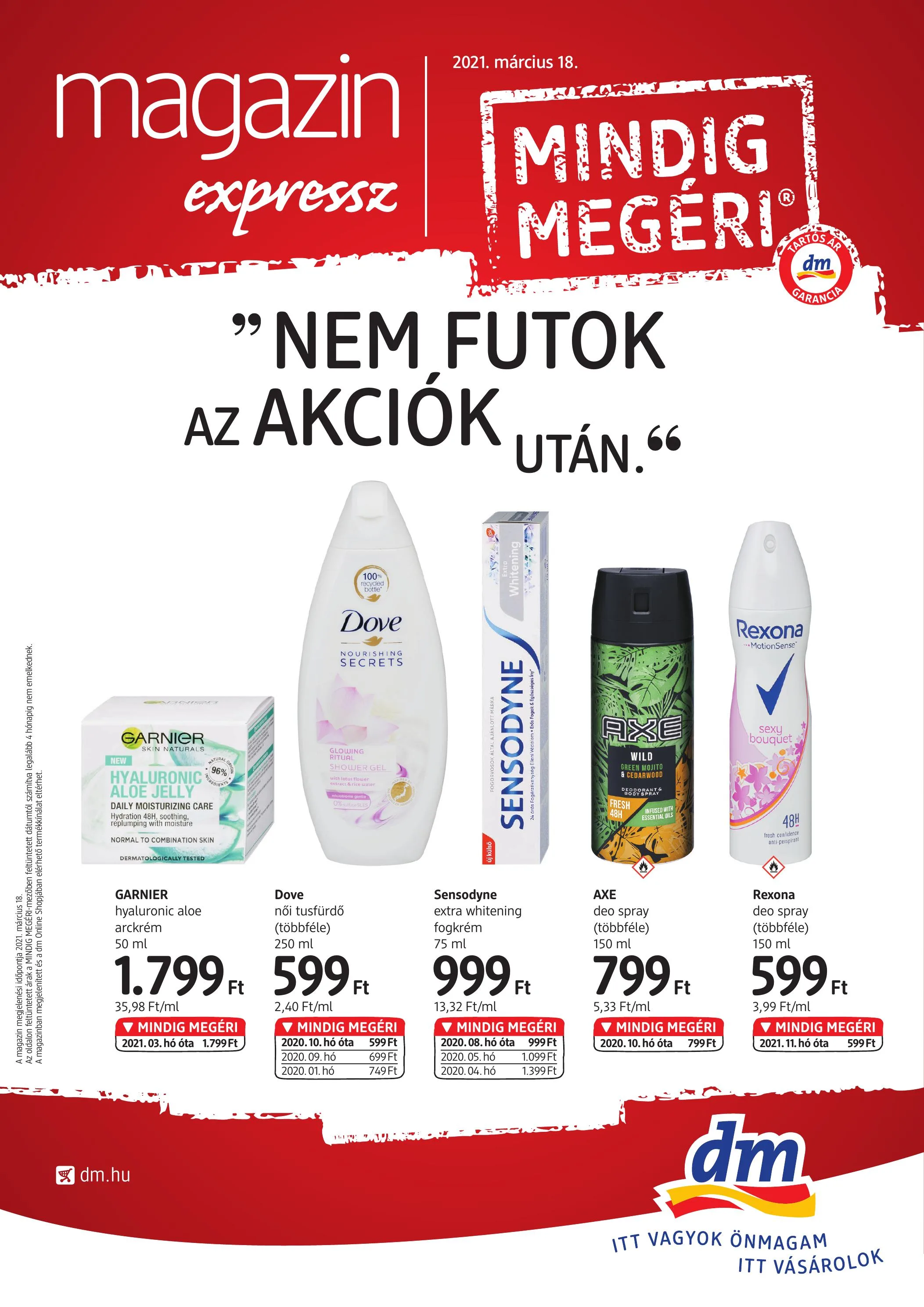 dm akciós újság 03.18–03.31