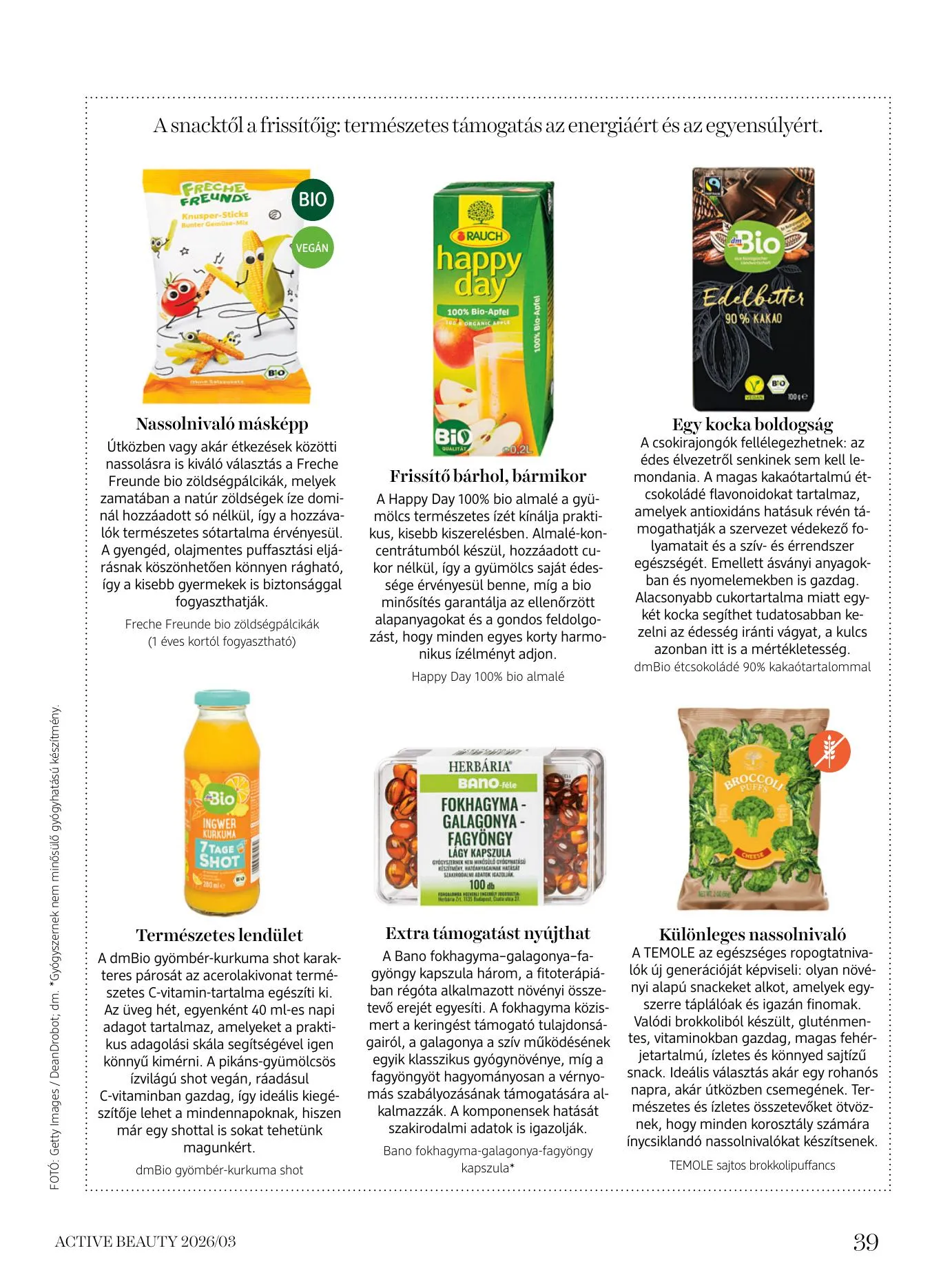 dm akciós újság Drogéria Active Beauty 04.01–04.13 – 39. oldal