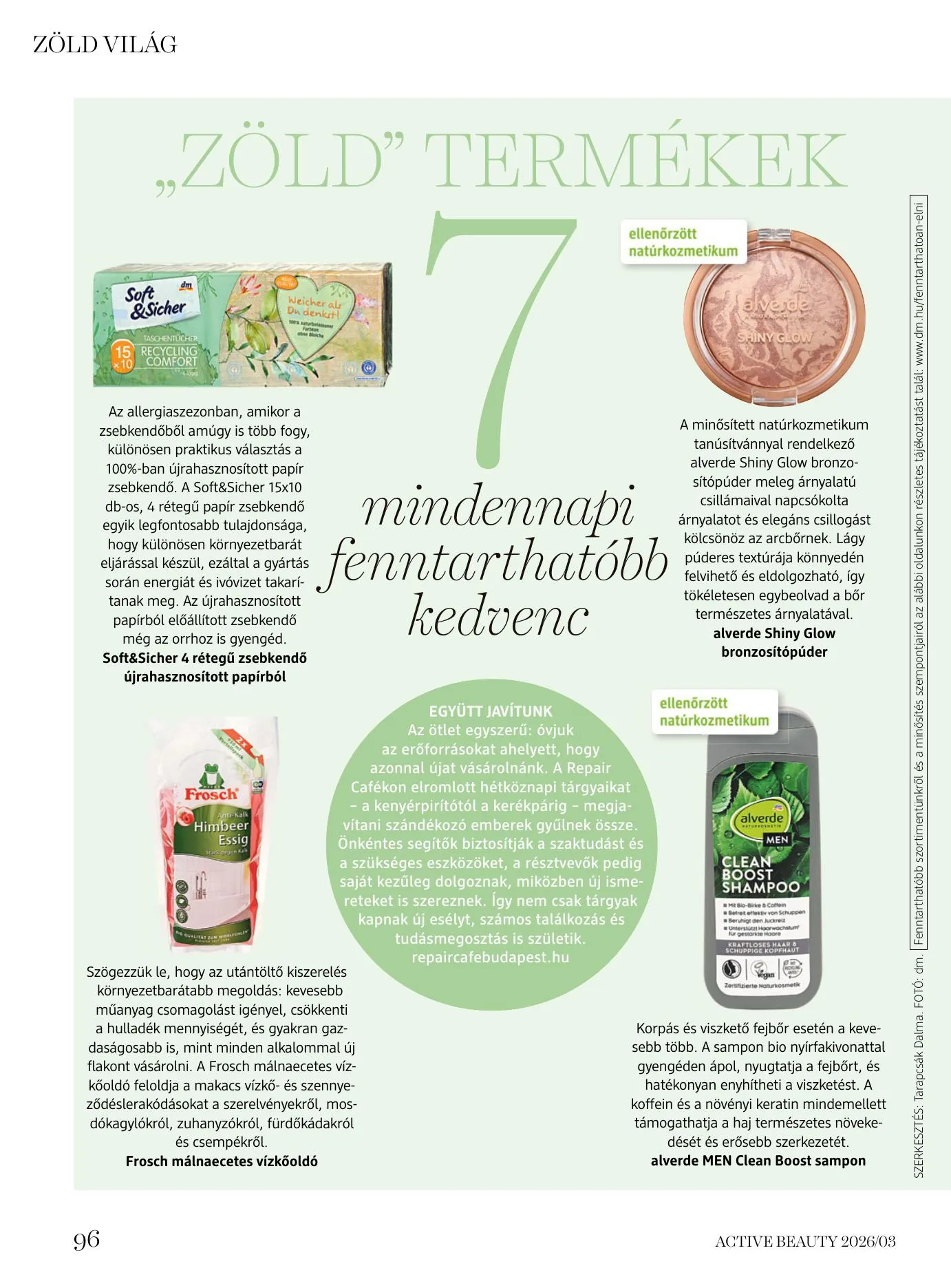 dm akciós újság Drogéria Active Beauty 04.01–04.13 – 96. oldal