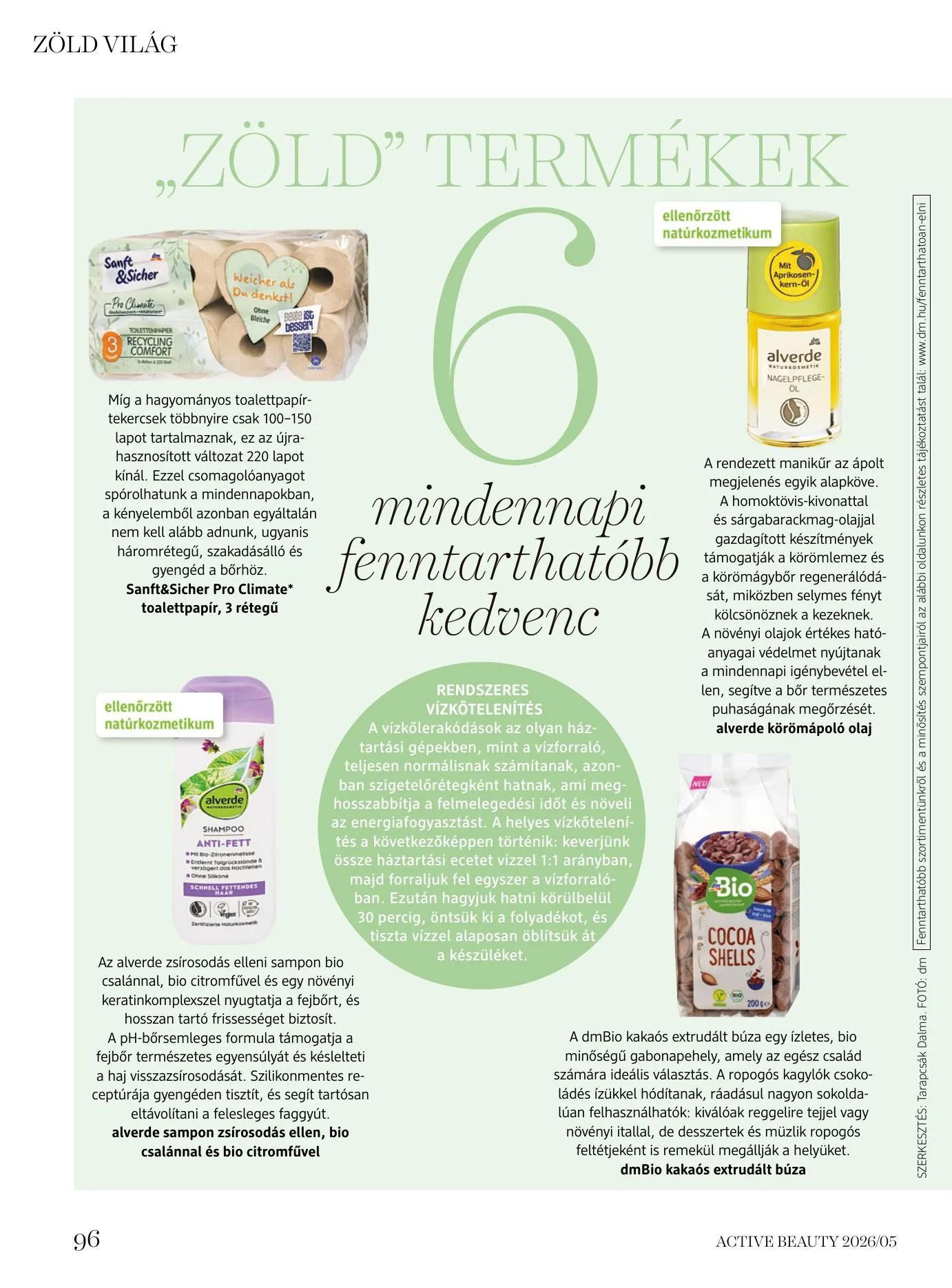 dm akciós újság Drogéria Active Beauty 05.21–05.21 – 96. oldal
