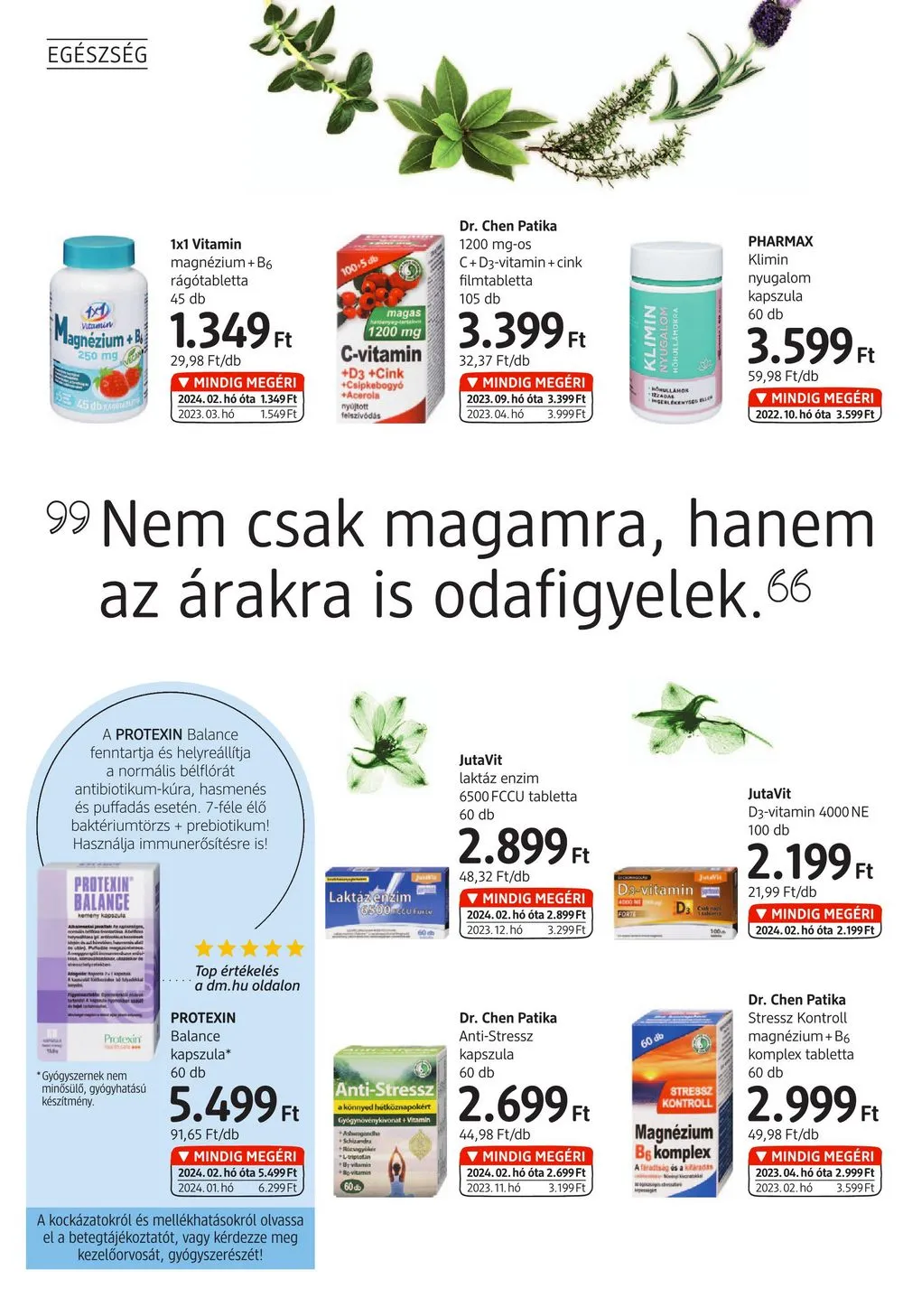dm akciós újság Drogéria 02.01–02.29 – 4. oldal