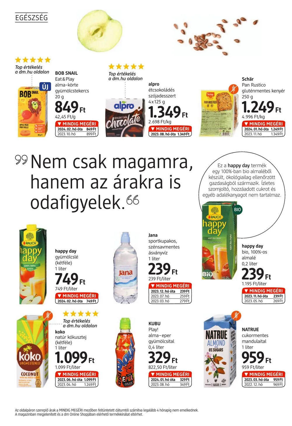 dm akciós újság Drogéria 02.29–03.31 – 4. oldal