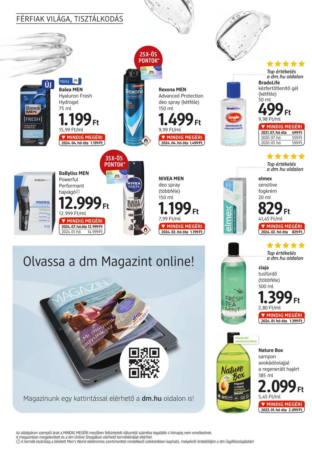 dm akciós újság Drogéria 07.01–07.31 – 10. oldal