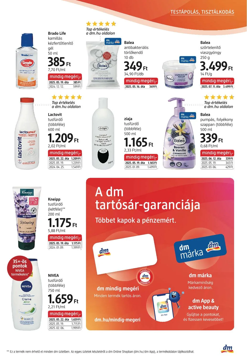 dm akciós újság Drogéria 09.04–09.17 – 22. oldal