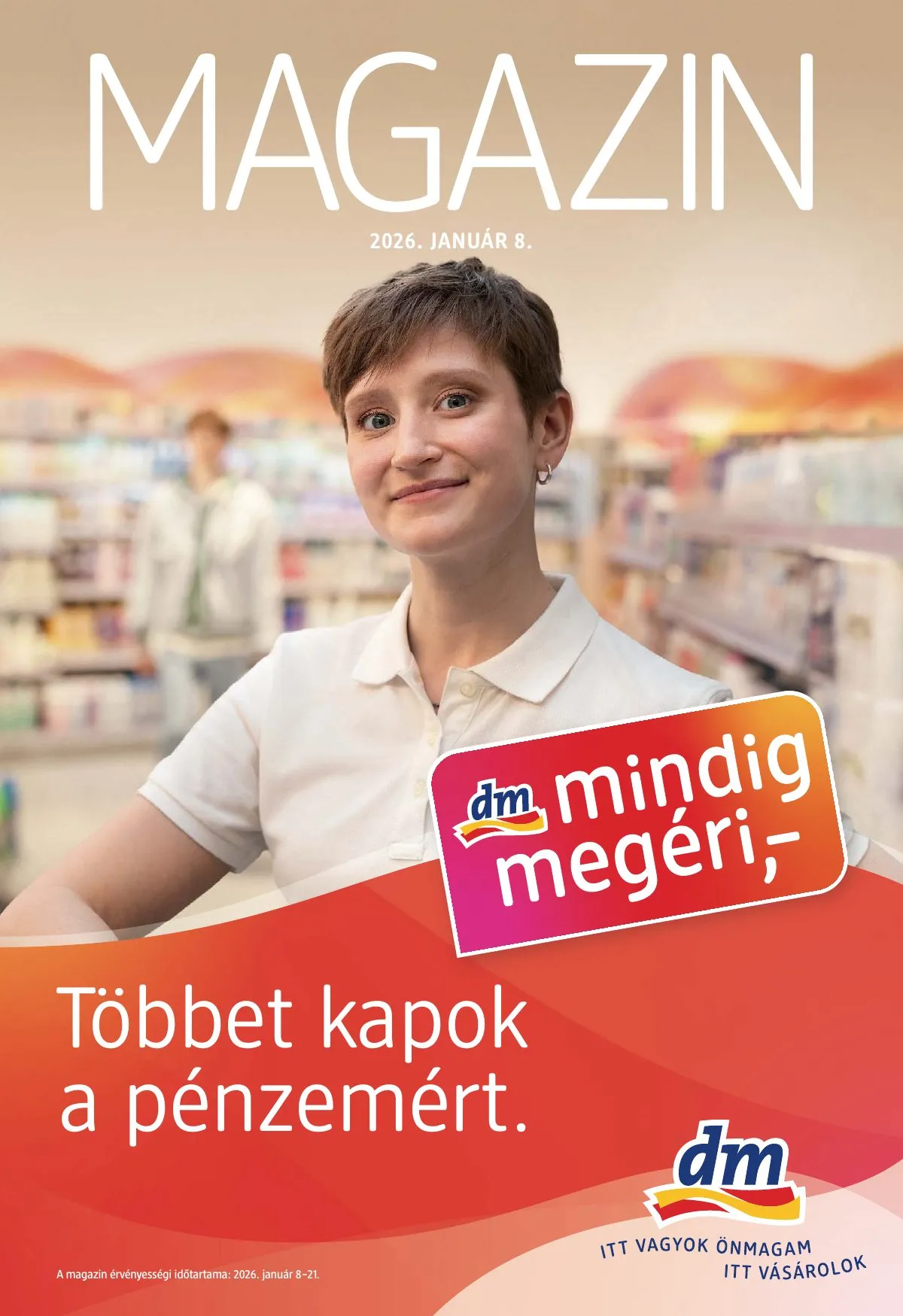 dm akciós újság Drogéria 01.08–01.21