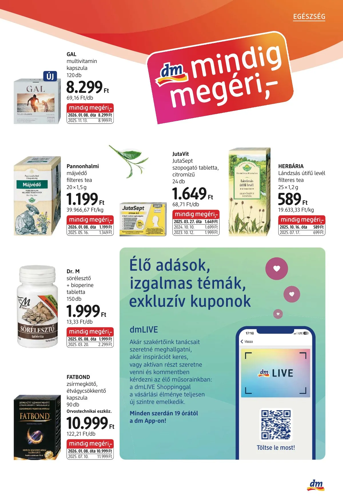 dm akciós újság Drogéria 01.08–01.21 – 5. oldal