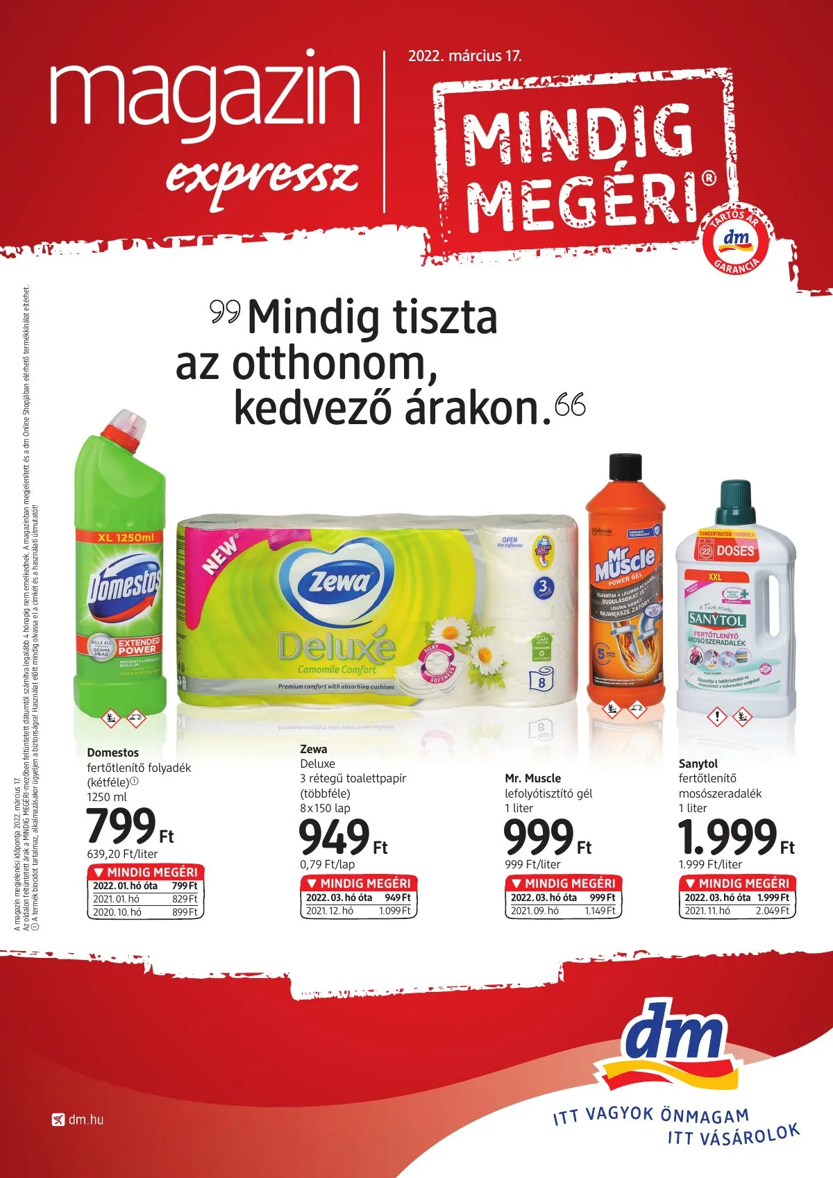 dm akciós újság Expressza kcios 03.17–03.17