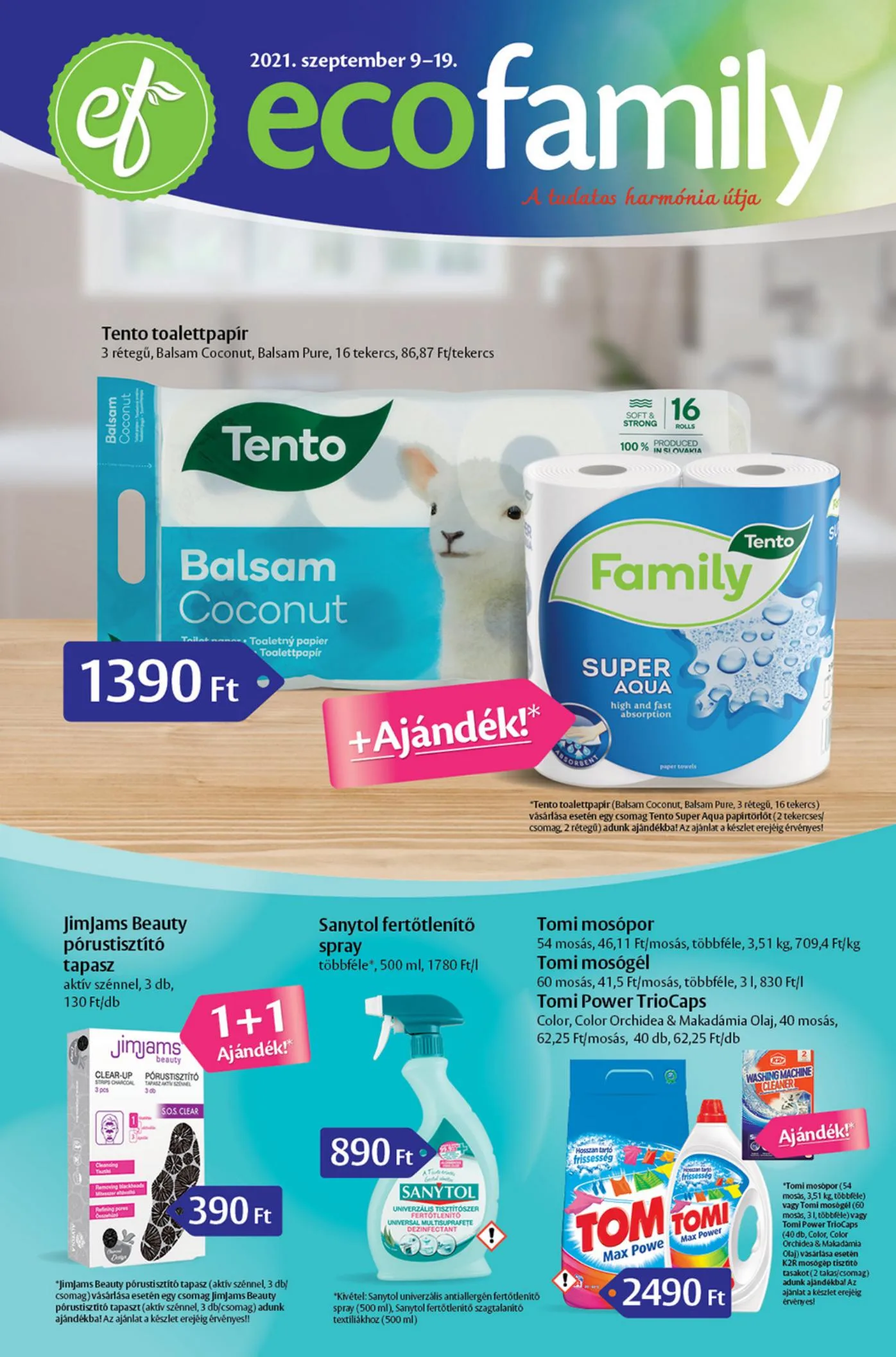 EcoFamily akciós újság 09.09–09.19
