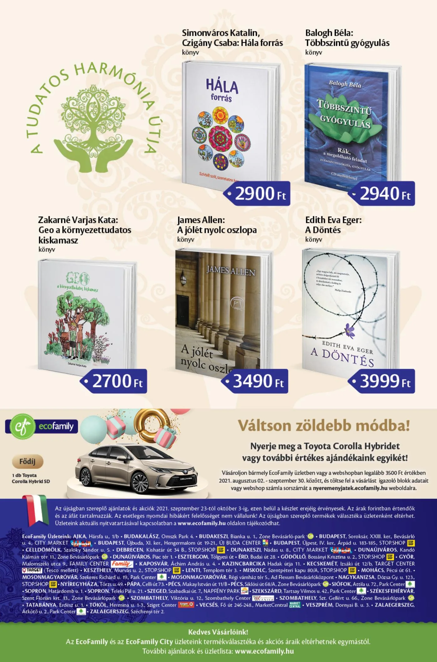 EcoFamily akciós újság 09.23–10.03 – 8. oldal