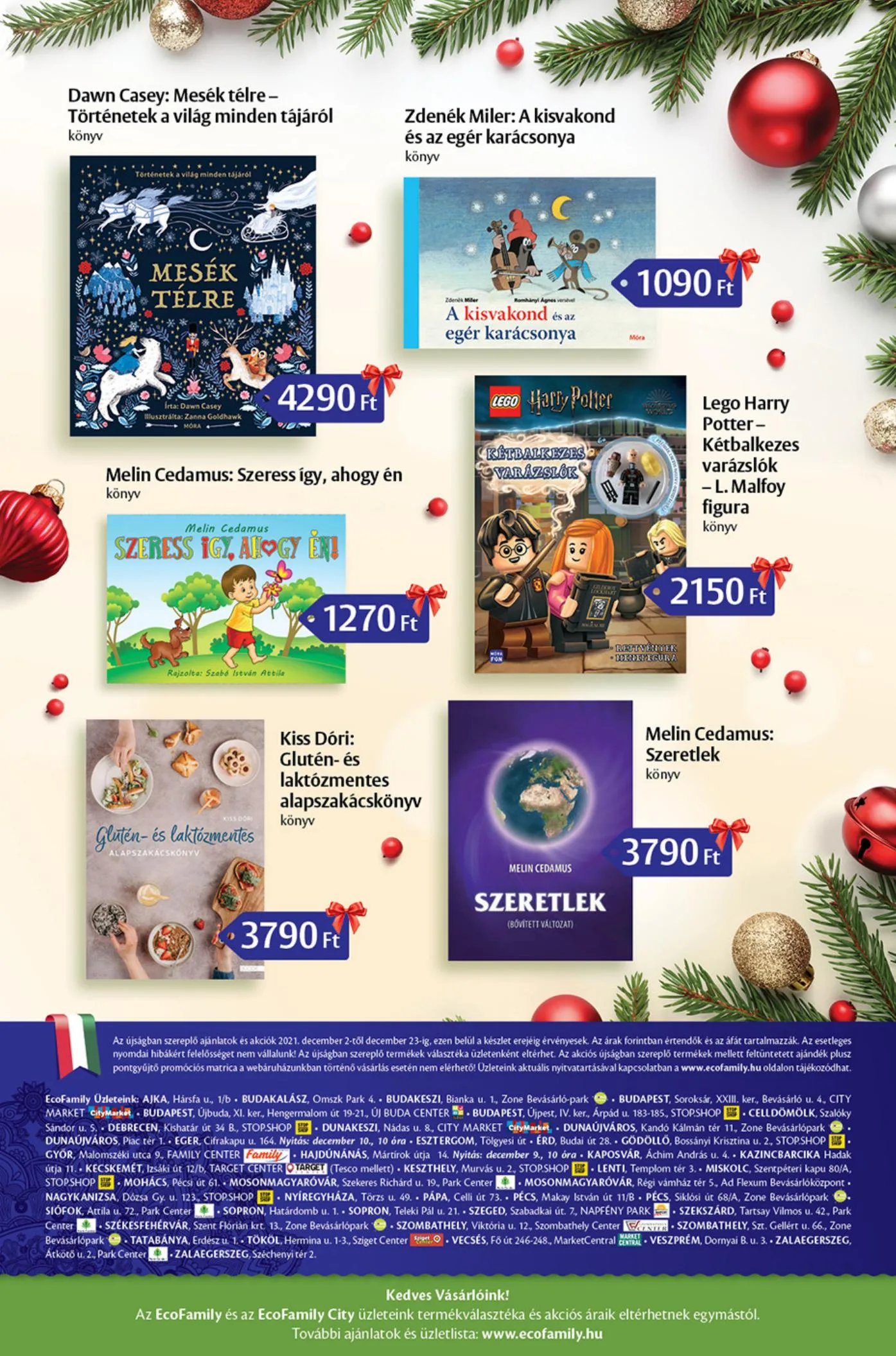 EcoFamily akciós újság 12.02–12.23 – 16. oldal