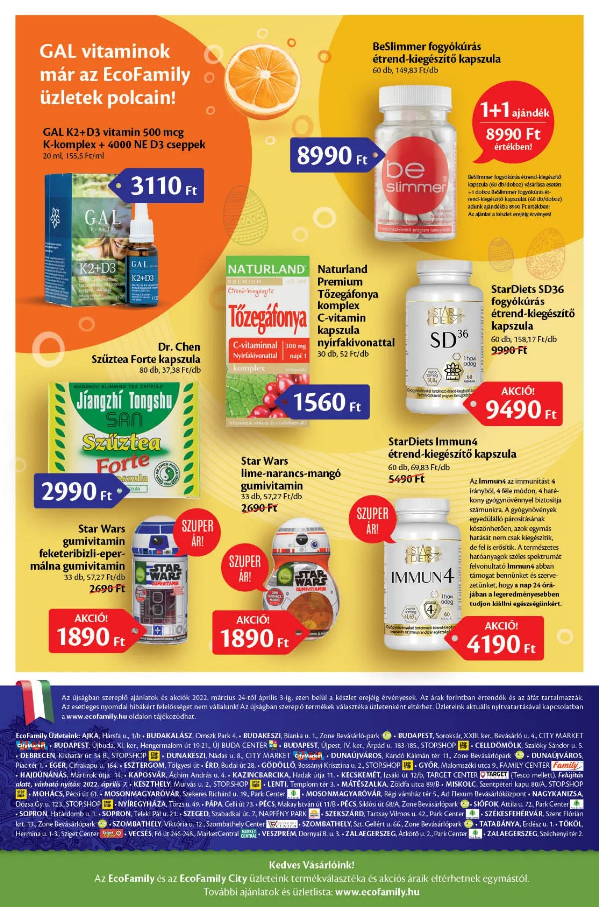 EcoFamily akciós újság 03.24–04.03 – 8. oldal
