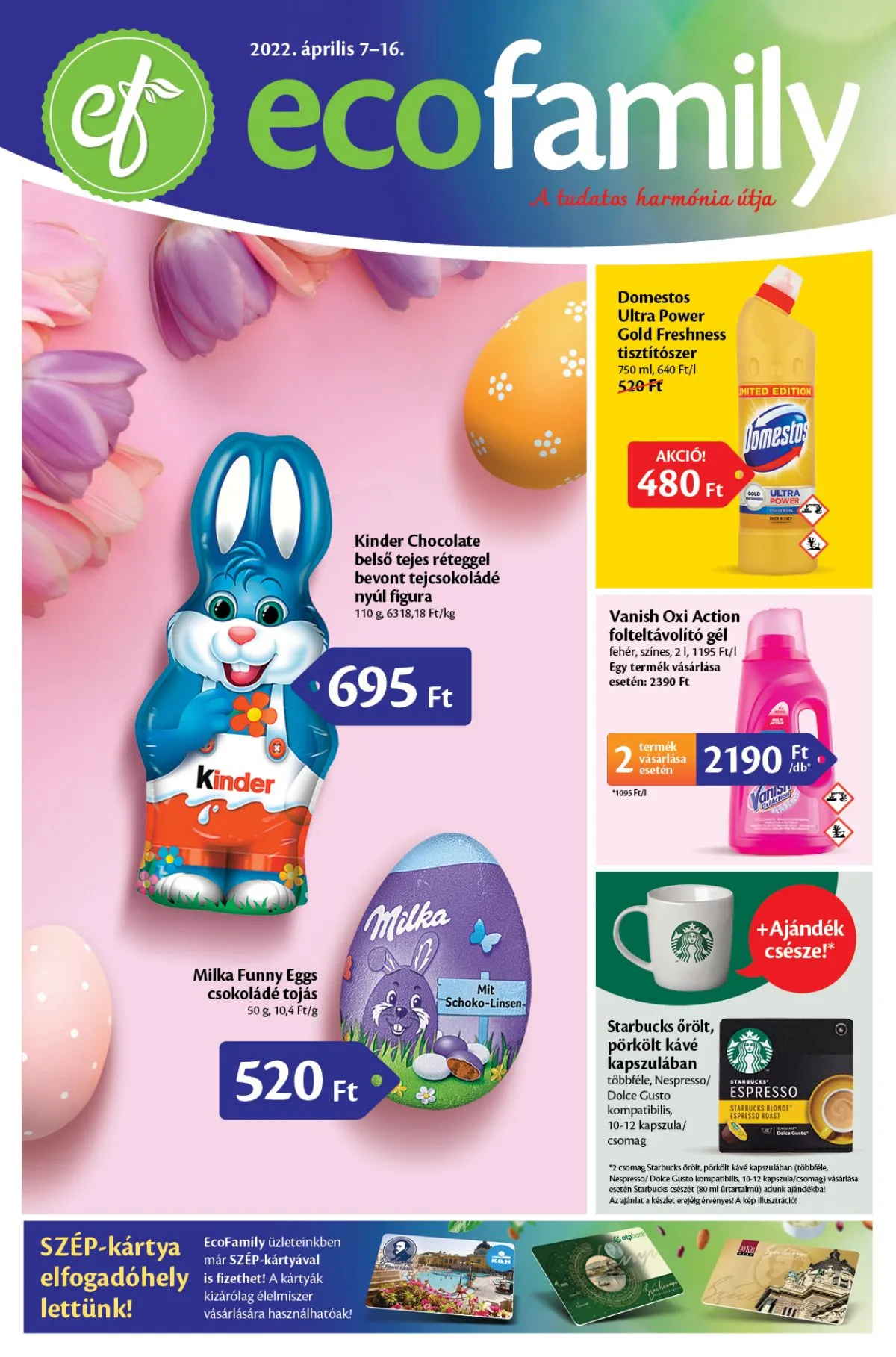 EcoFamily akciós újság 04.07–04.16