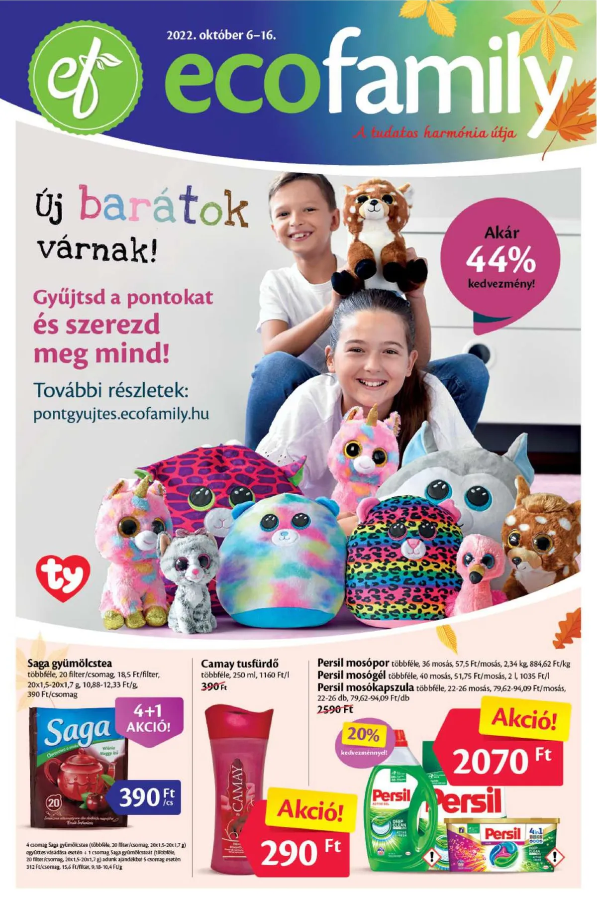 EcoFamily akciós újság 10.06–10.16