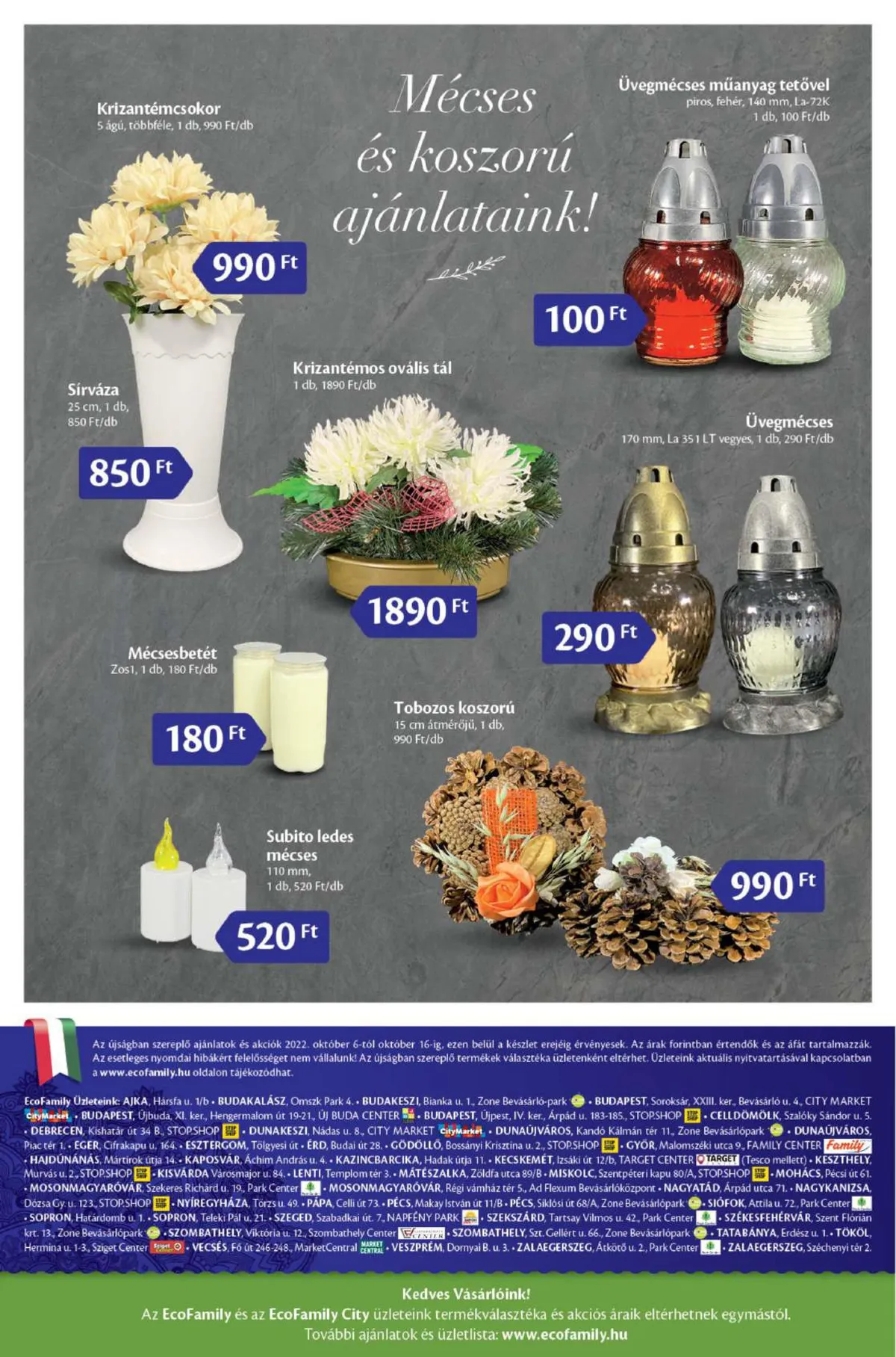 EcoFamily akciós újság 10.06–10.16 – 12. oldal