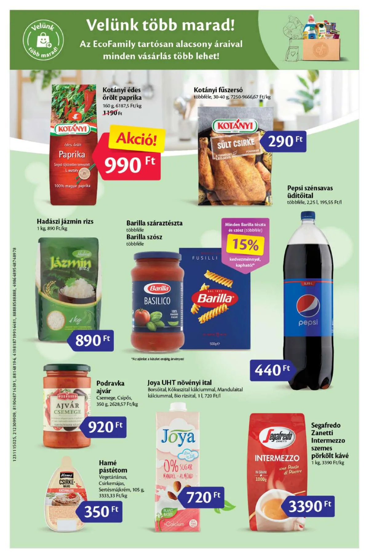 EcoFamily akciós újság 10.06–10.16 – 4. oldal