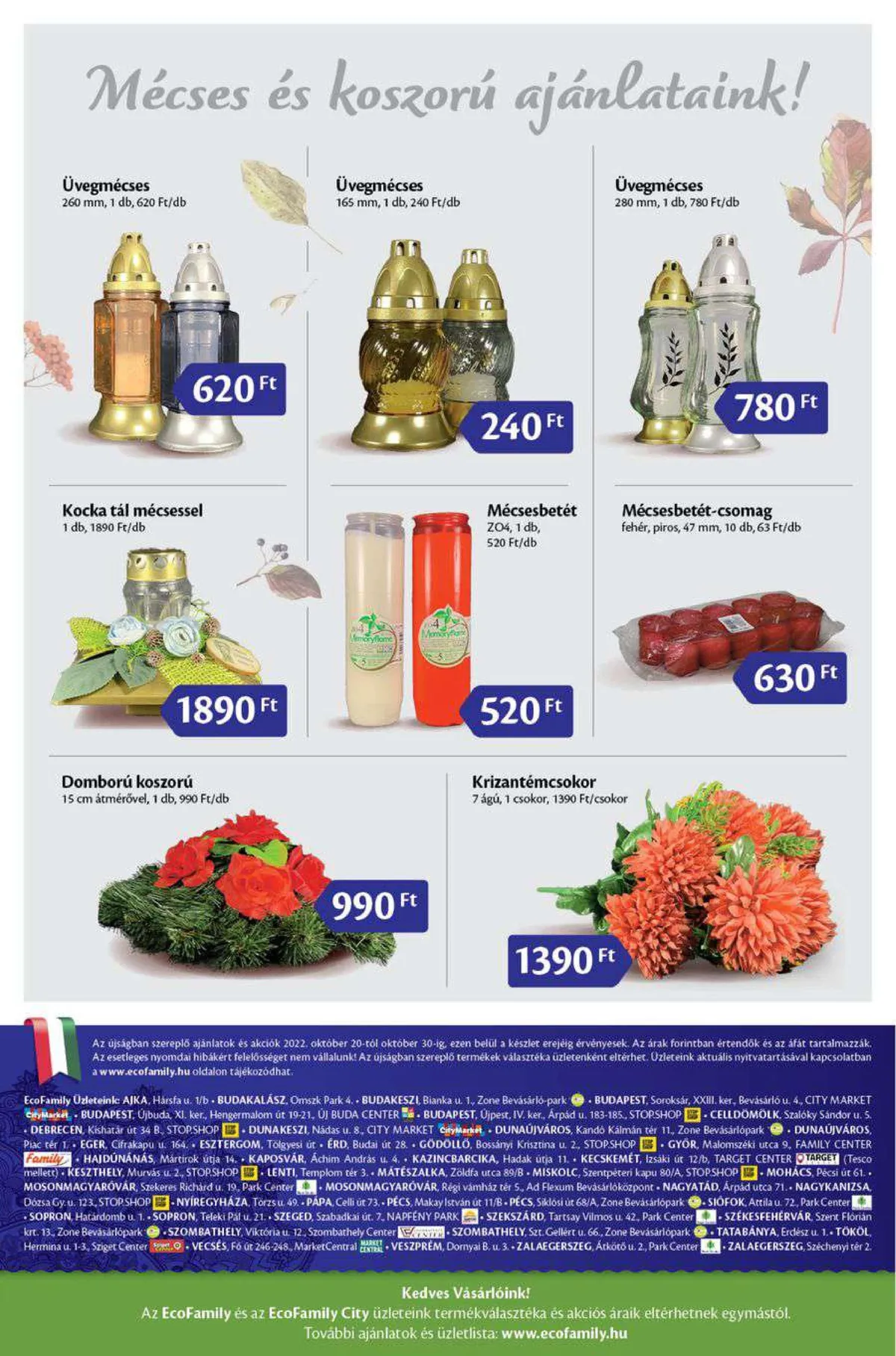 EcoFamily akciós újság 10.20–10.30 – 8. oldal