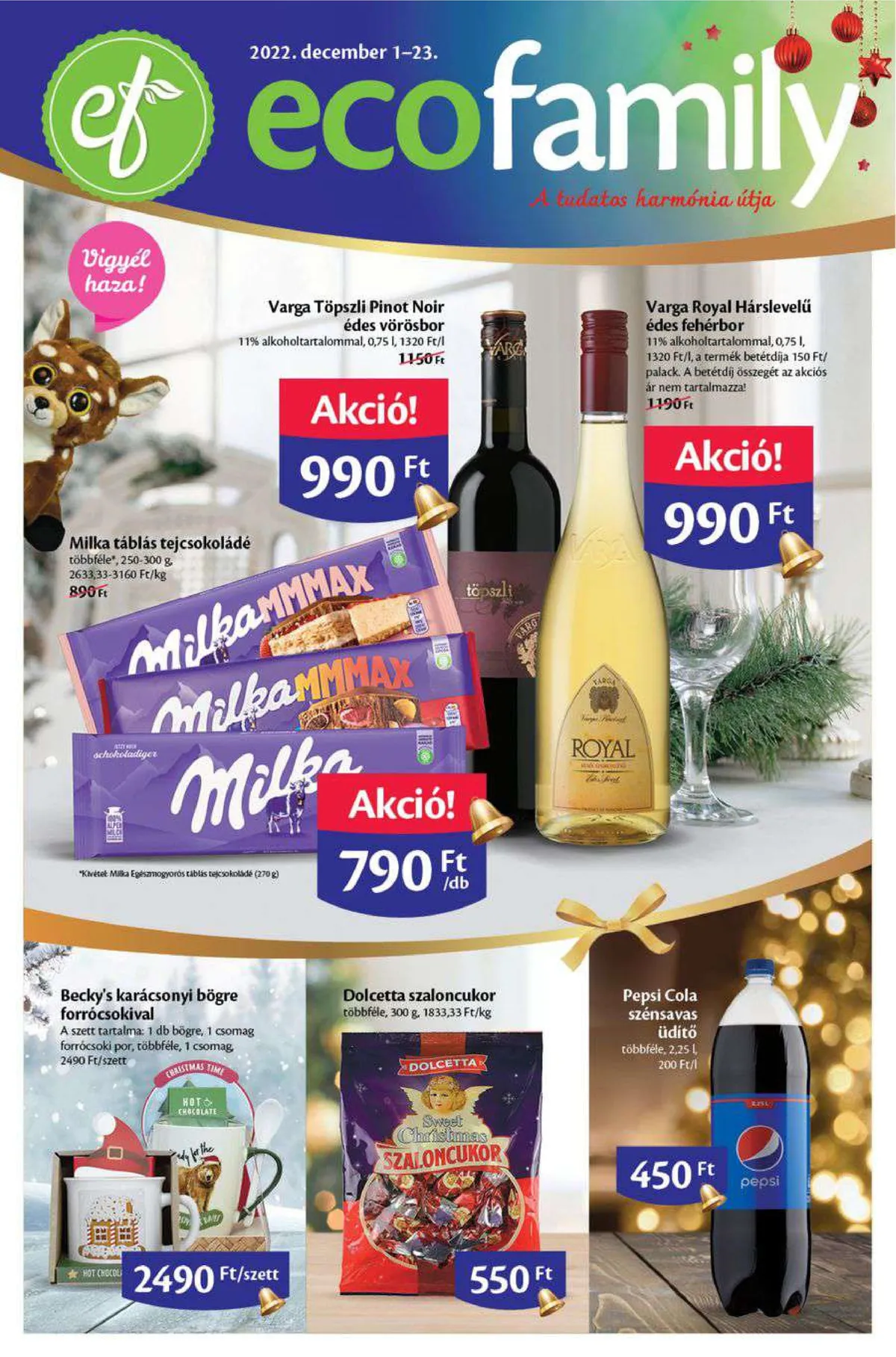 EcoFamily akciós újság 12.01–12.23