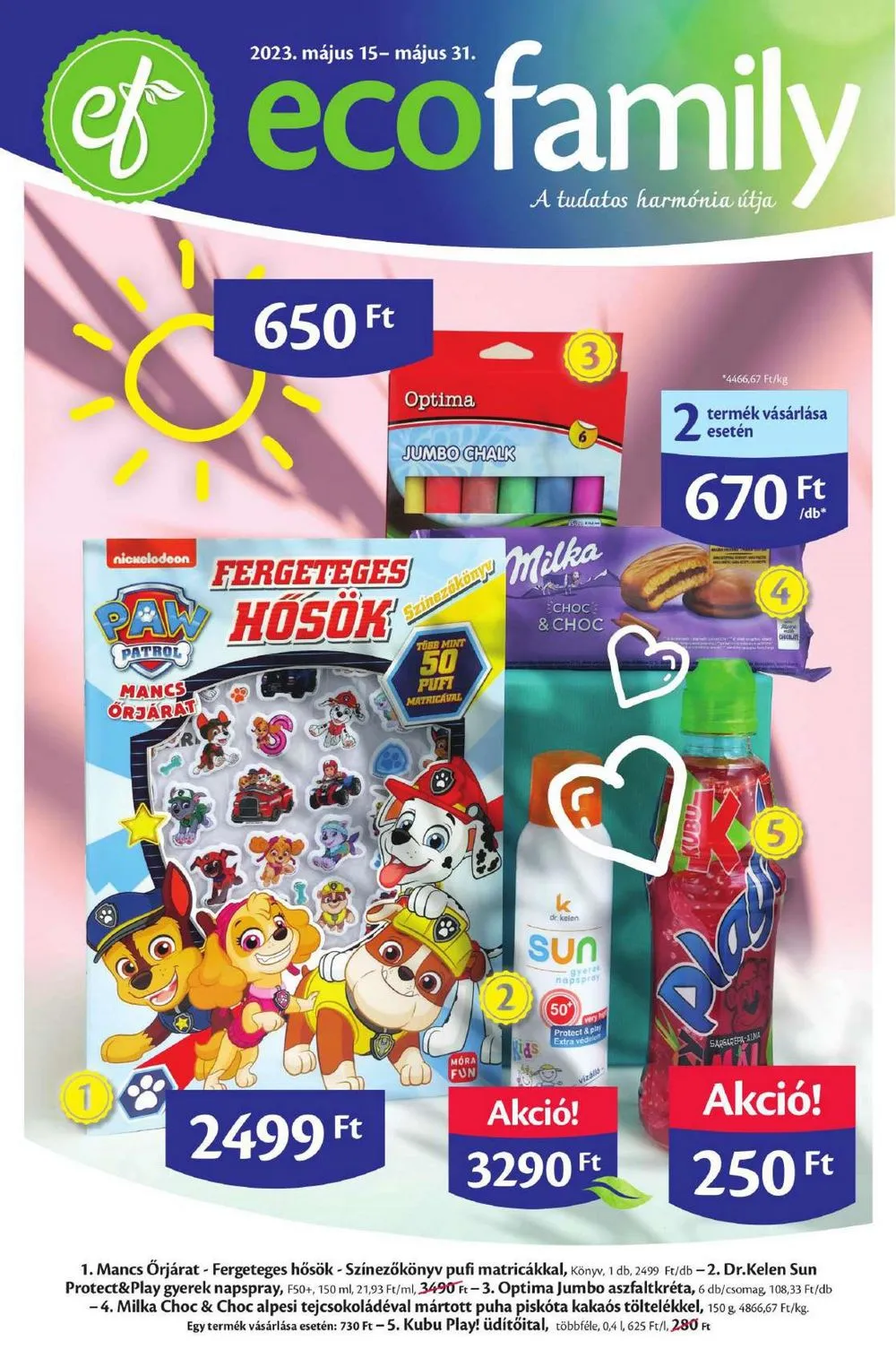 EcoFamily akciós újság 05.15–05.31