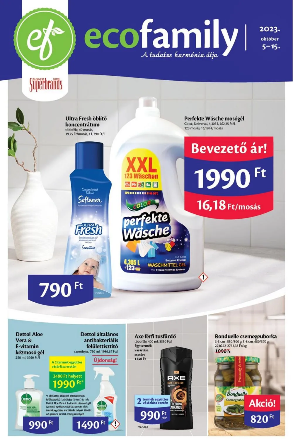 EcoFamily akciós újság 10.05–10.15