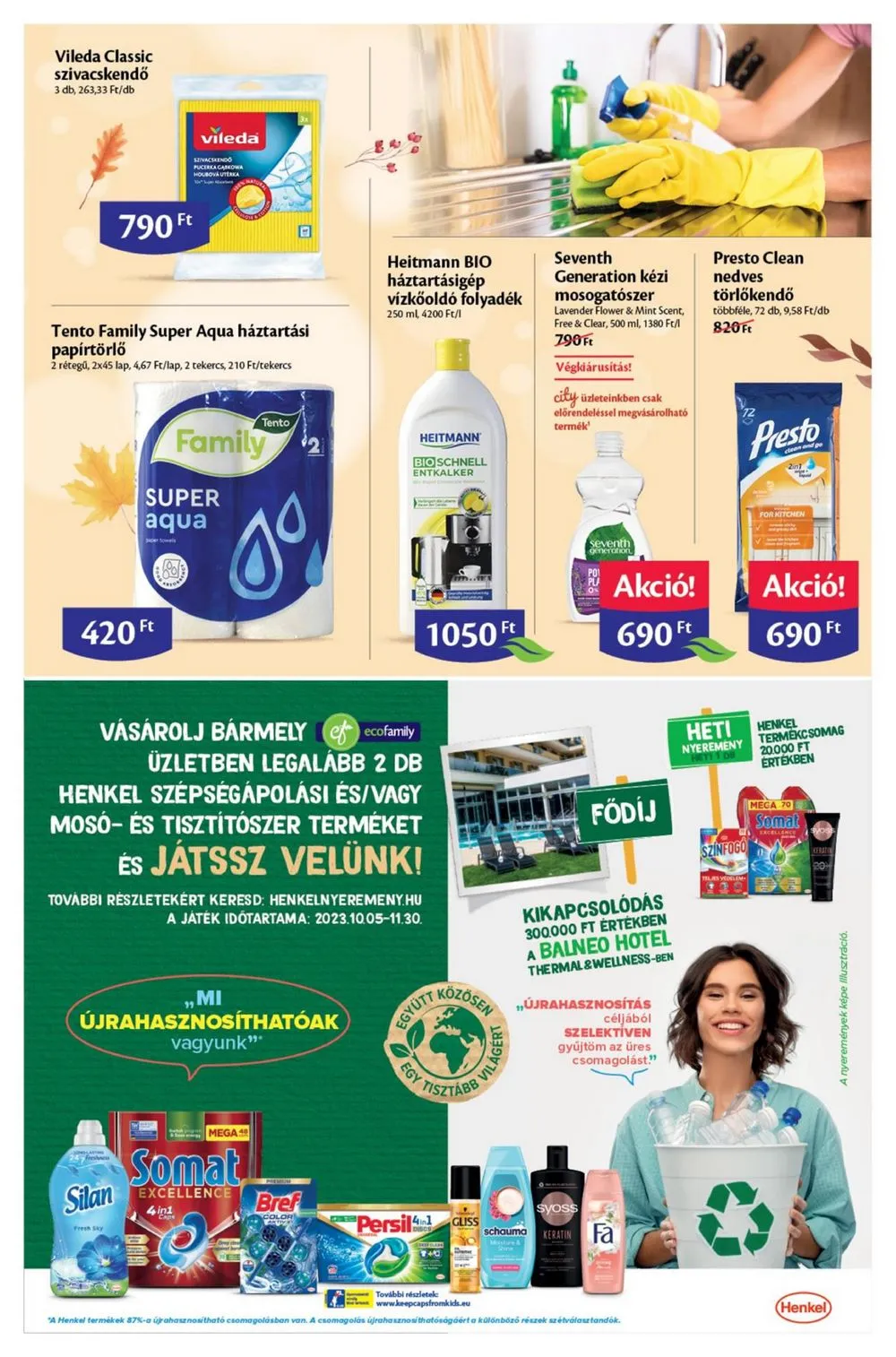 EcoFamily akciós újság 10.05–10.15 – 15. oldal