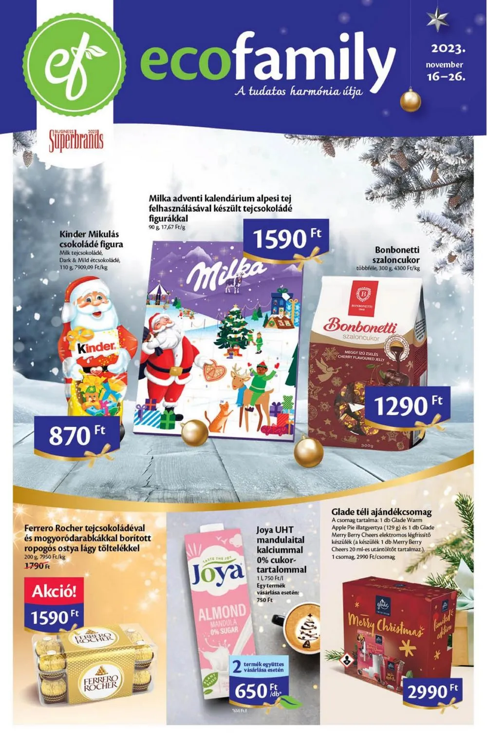 EcoFamily akciós újság 11.16–11.26