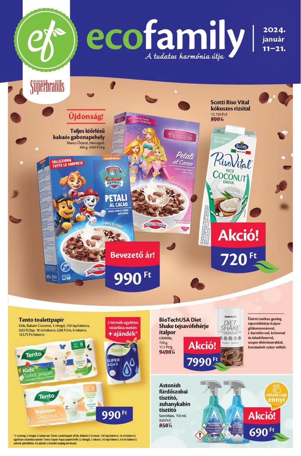 EcoFamily akciós újság 01.11–01.21