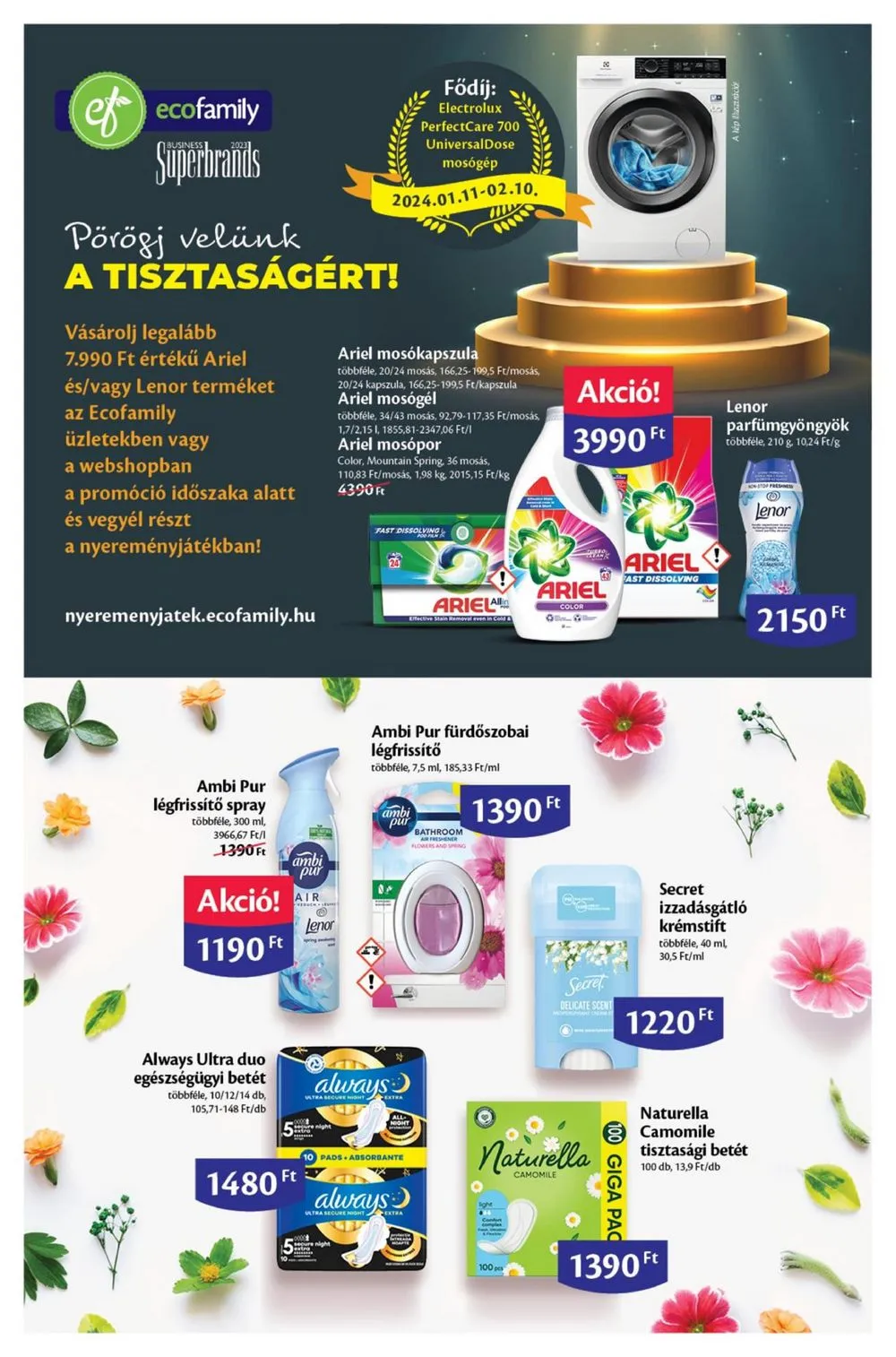 EcoFamily akciós újság 01.11–01.21 – 7. oldal