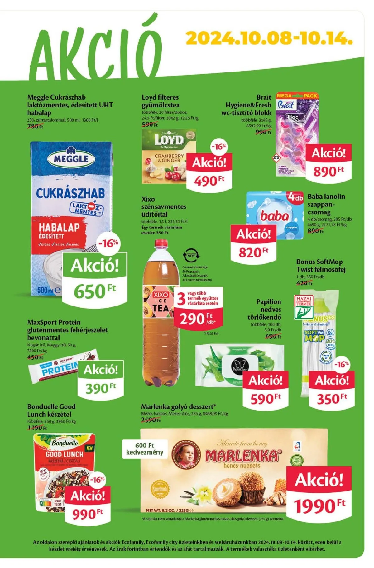 EcoFamily akciós újság 10.03–10.13 – 3. oldal