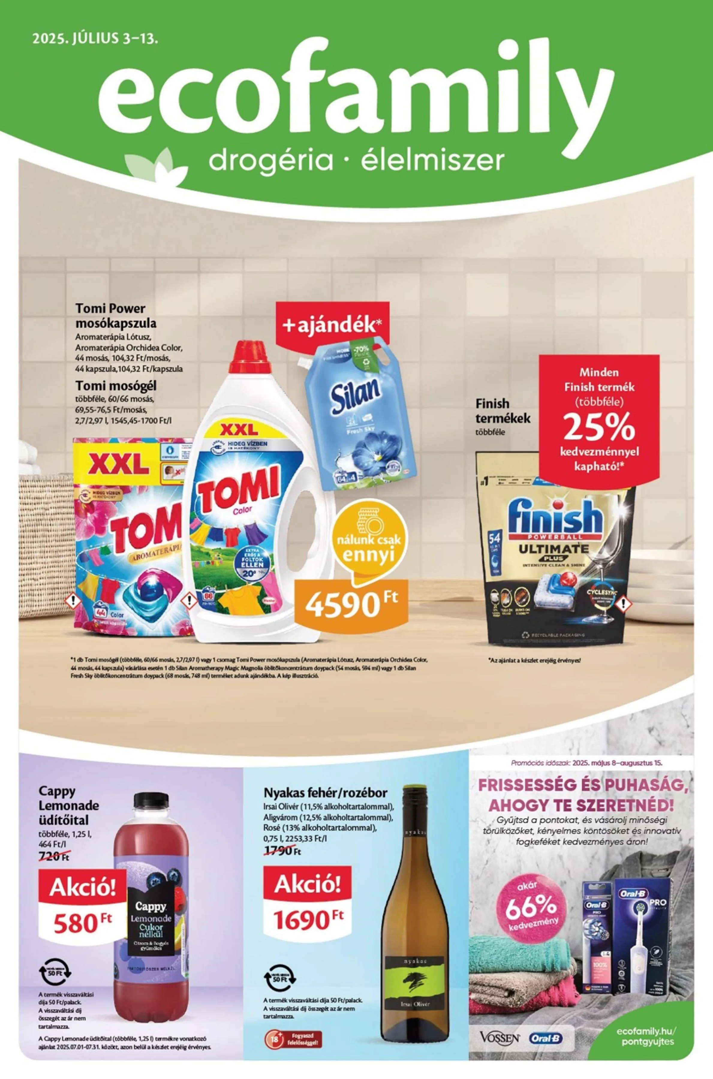 EcoFamily akciós újság 07.03–07.13