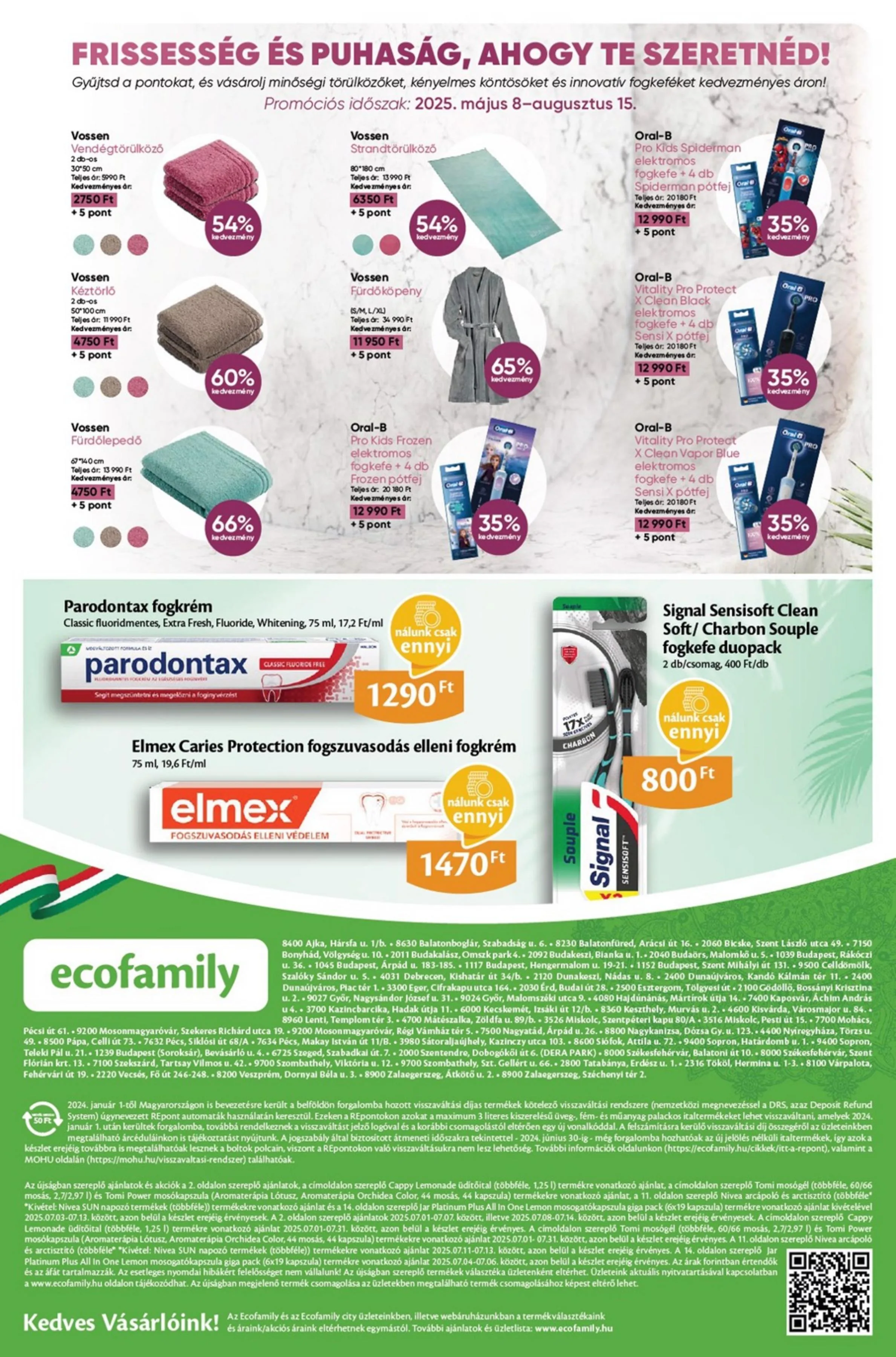 EcoFamily akciós újság 07.03–07.13 – 16. oldal