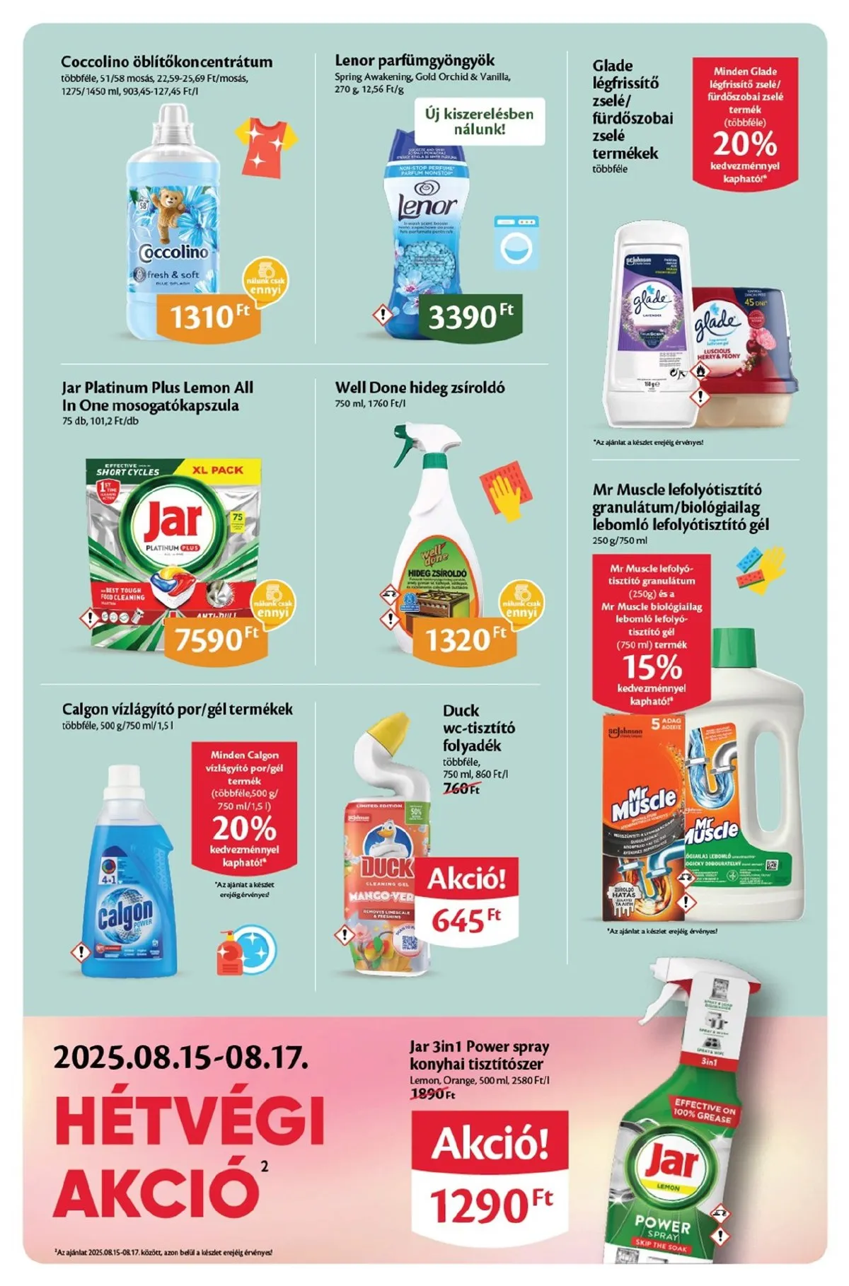 EcoFamily akciós újság 08.07–08.17 – 15. oldal