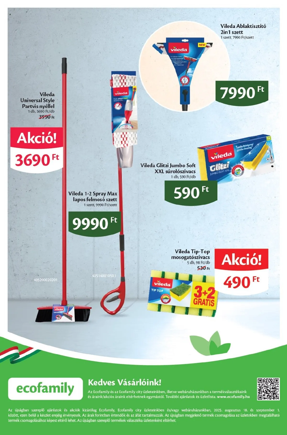 EcoFamily akciós újság 08.18–09.01 – 10. oldal