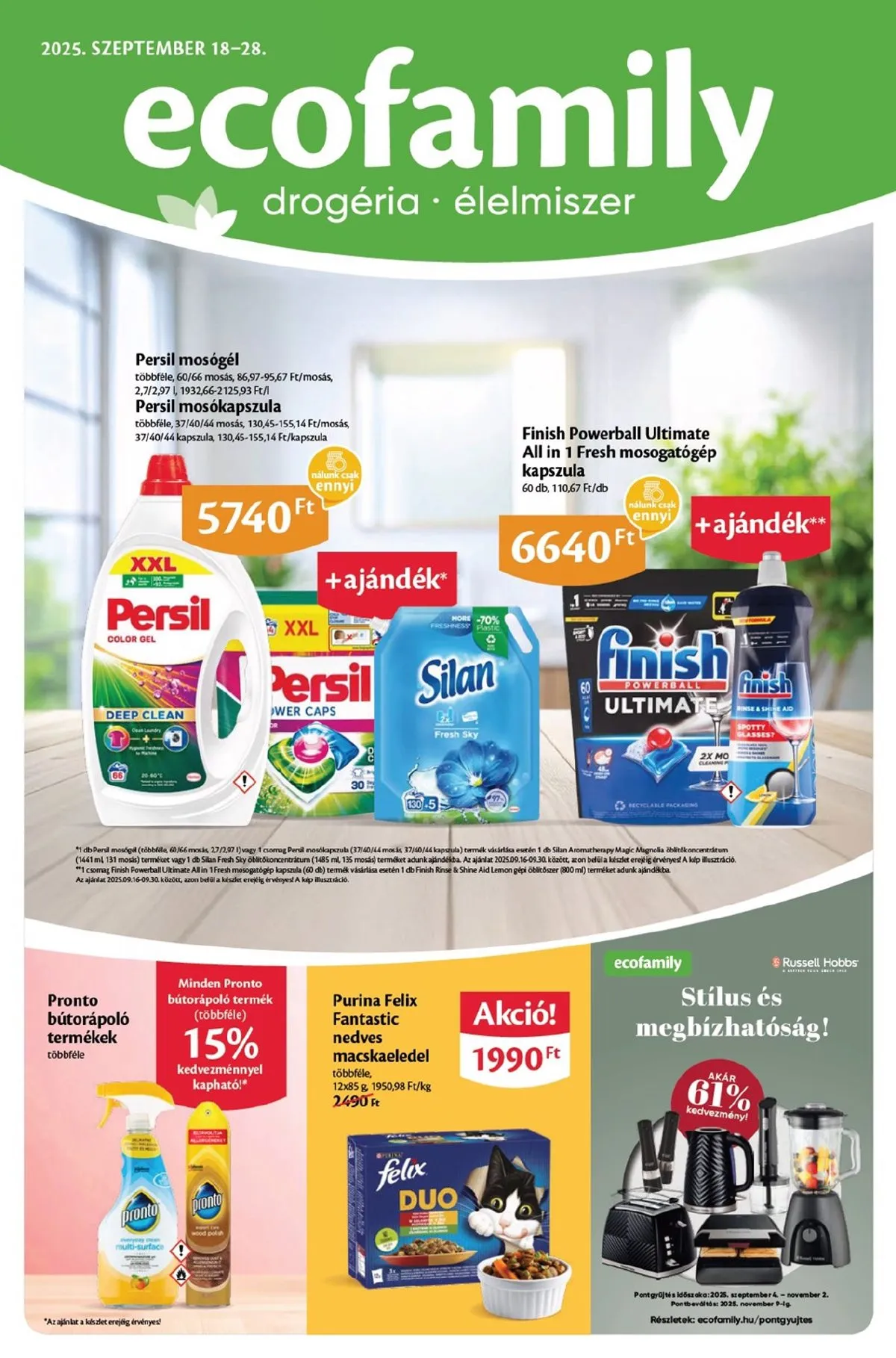EcoFamily akciós újság 09.18–09.28